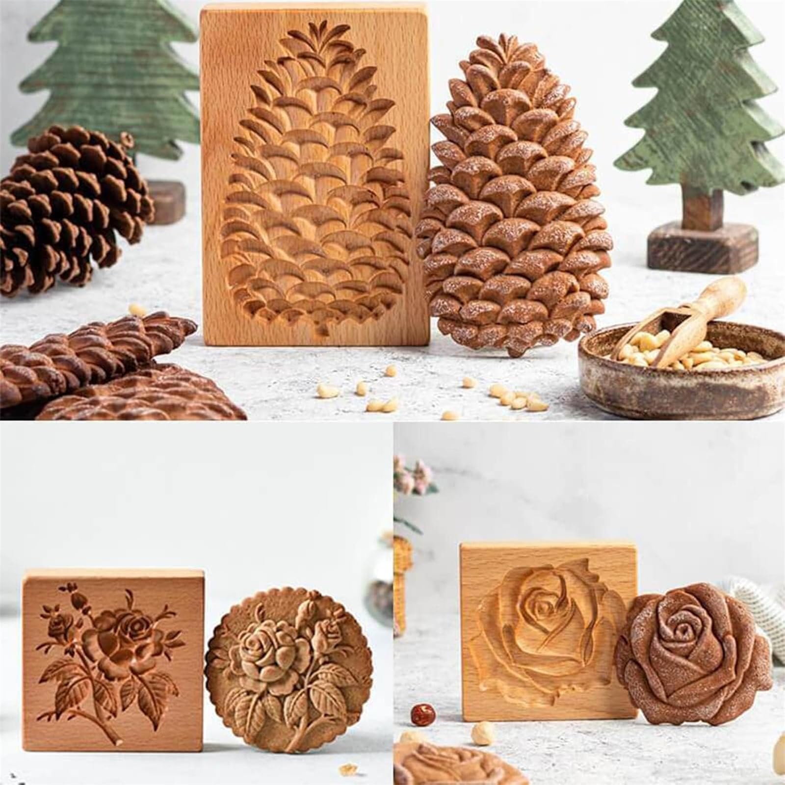 Rose-Shaped Tostonera - Premium Plantain Press for Perfect Tostones - Ideal for Latin Cuisine, Home Cooking & Party Snacks