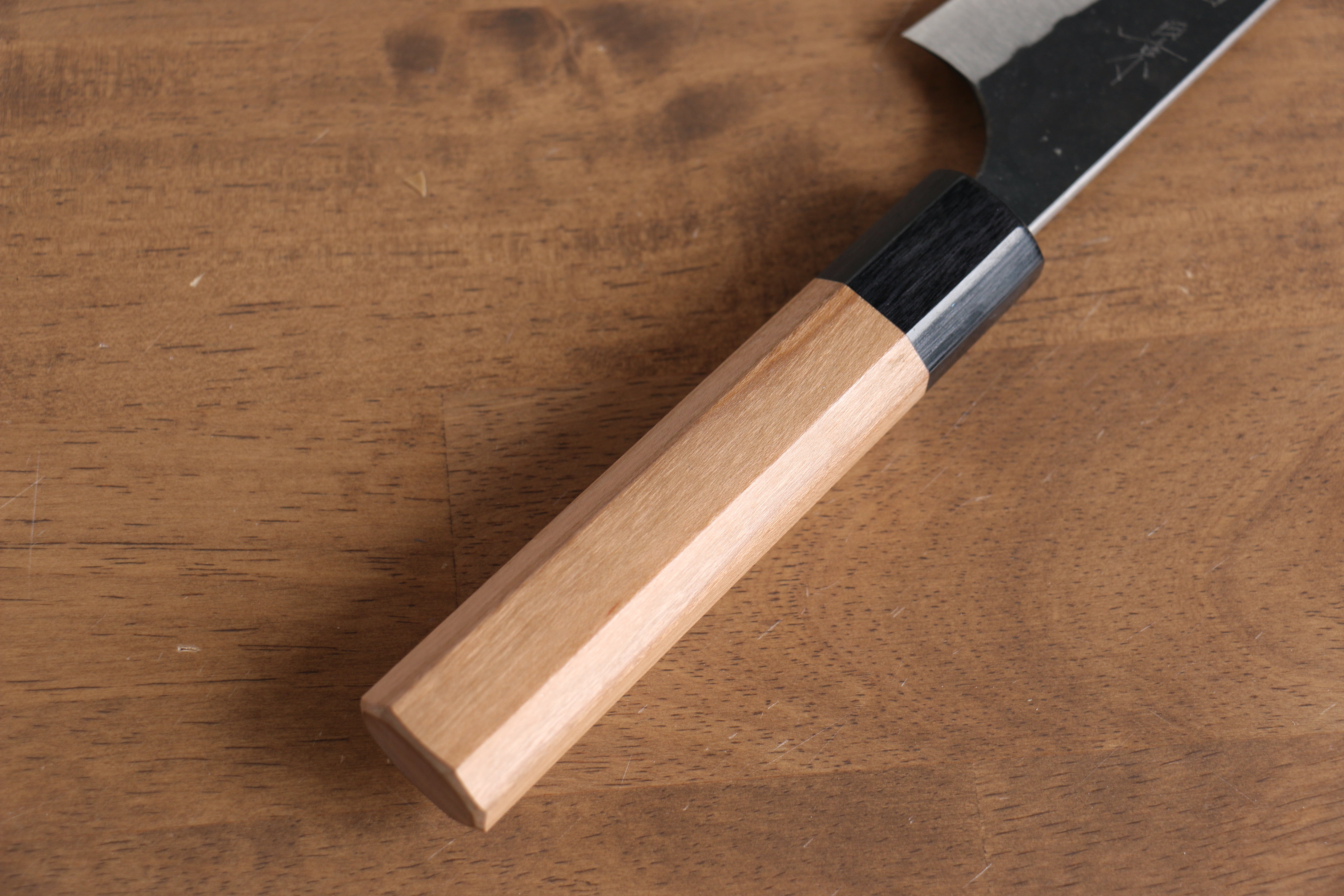 Masakage Koishi Blue Super Steel Honesuki Boning Knife 150mm with American Cherry Handle - Perfect for Poultry, Meat, and Fish Butchery