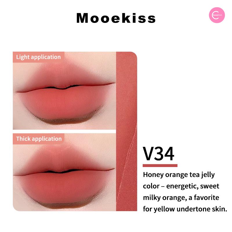 Mooekiss Velvet Space Matte Lip Clay - Long Lasting Moisturizing Lipstick for Women, Perfect for Everyday Wear & Special Occasions