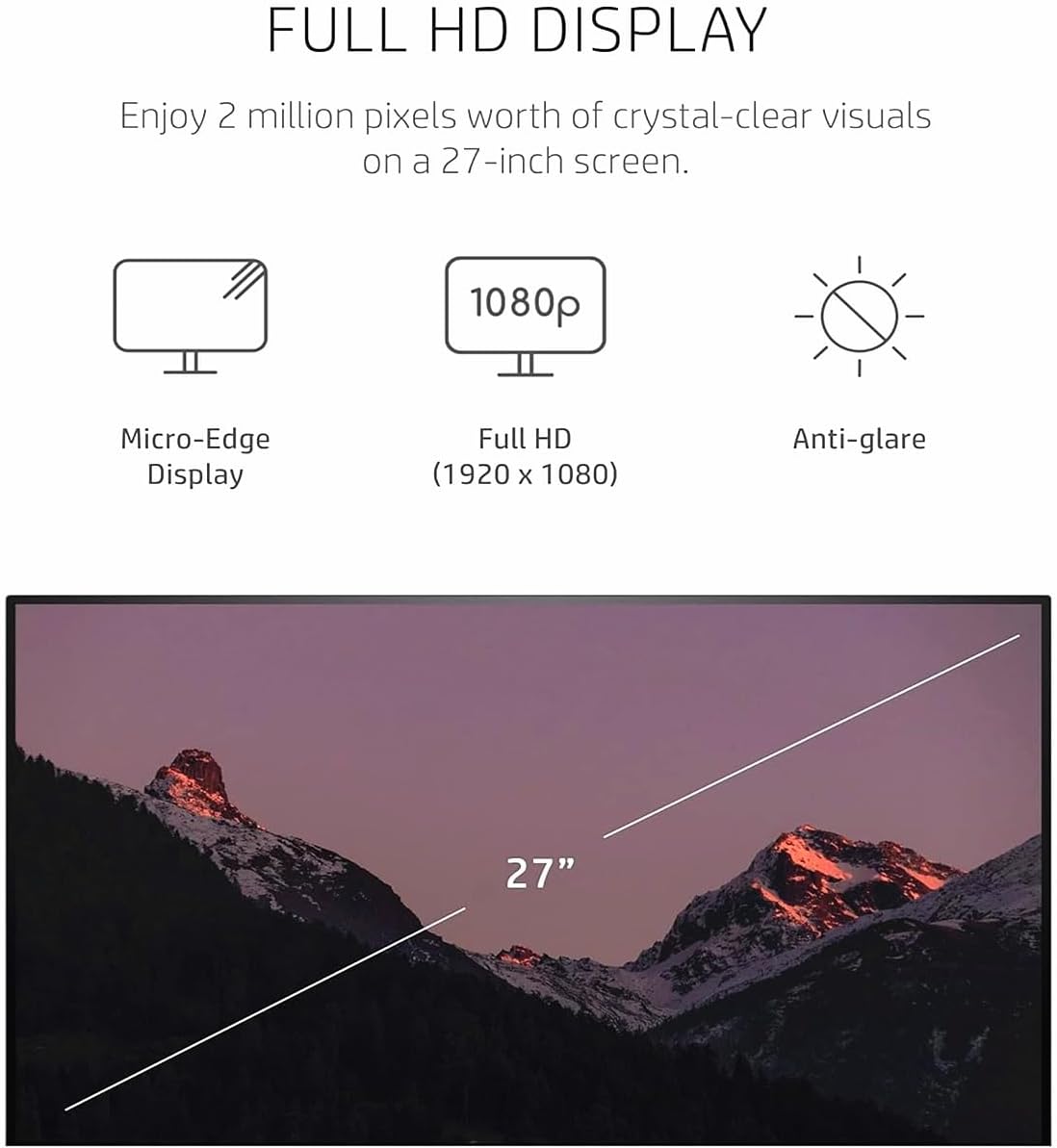 HP Essential 27 cr0000t All-in-One PC - 27