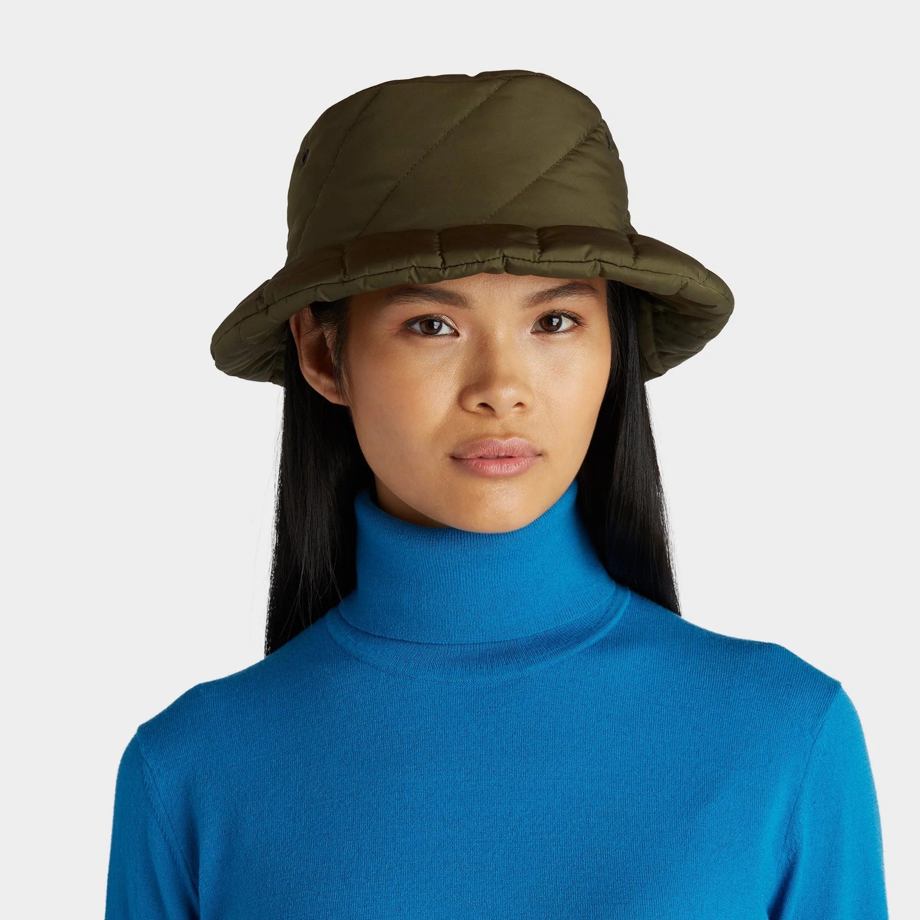Abbott Bucket Hat for Men & Women - Olive Green Outdoor Sun Protection Hat for Hiking, Fishing, and Beach Activities