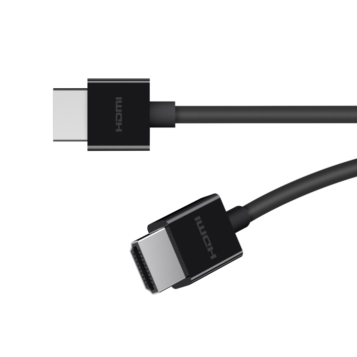 Belkin 8K HDMI Cable with Dolby Vision - 2M Black - High-Speed 48Gbps for 4K/8K TVs, Gaming Consoles, Home Theater Systems