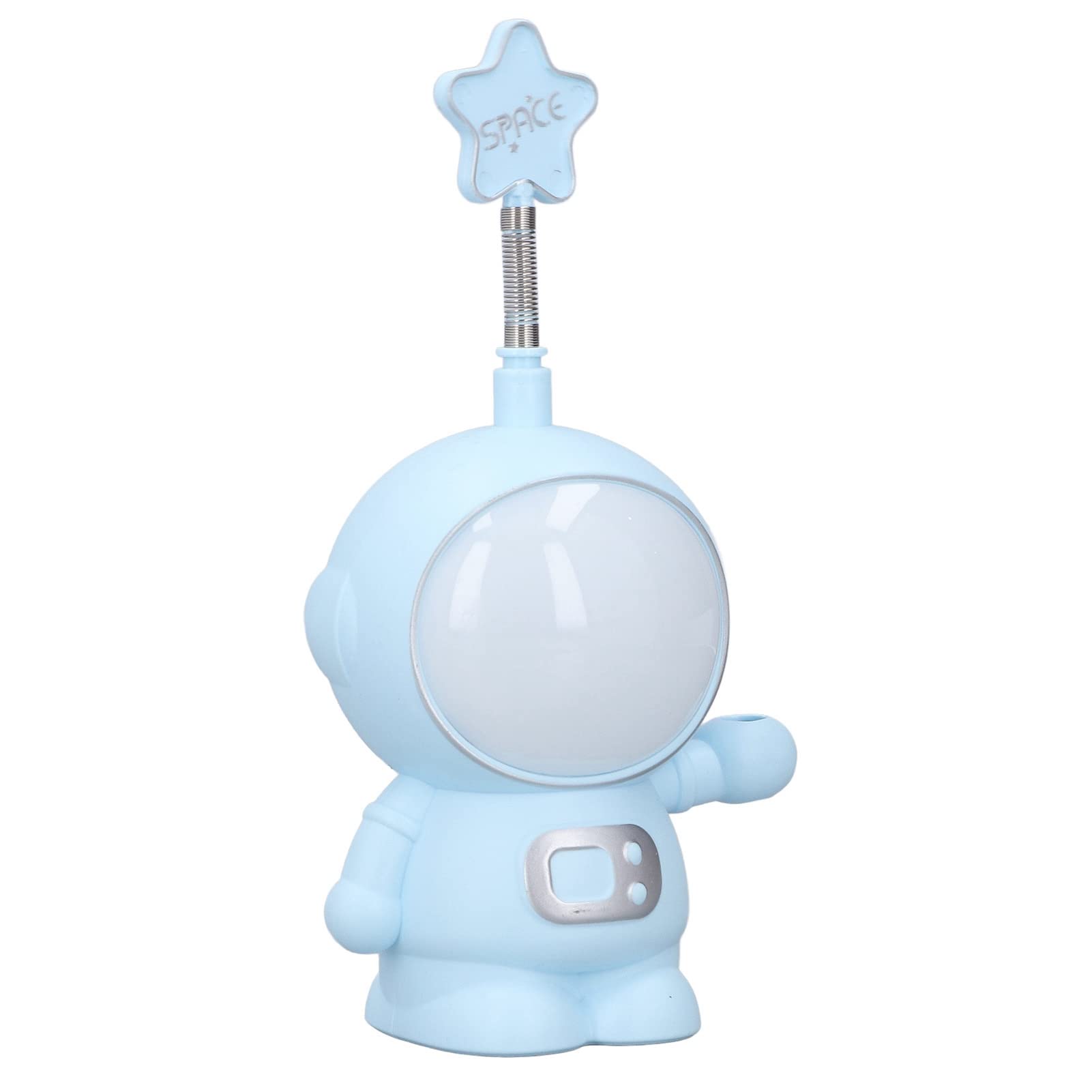 DOINGKING Astronaut Night Light - Blue Eye Protection Table Lamp with USB Charging, ABS Material, Cute Space-Themed Design for Home & Office Desk | Perfect for Bedroom, Kids Room, and Study Area