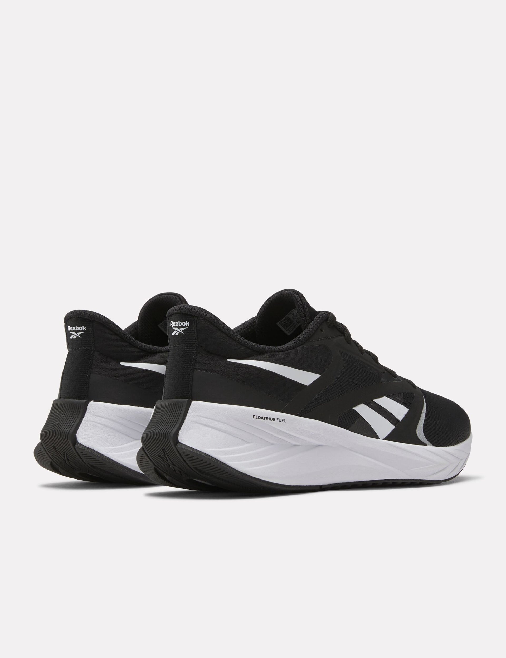 Energen Tech Plus 2 Running Shoes for Men & Women - Lightweight Breathable Athletic Sneakers with Cushioning - Black/White - Perfect for Jogging, Gym Workouts & Daily Wear