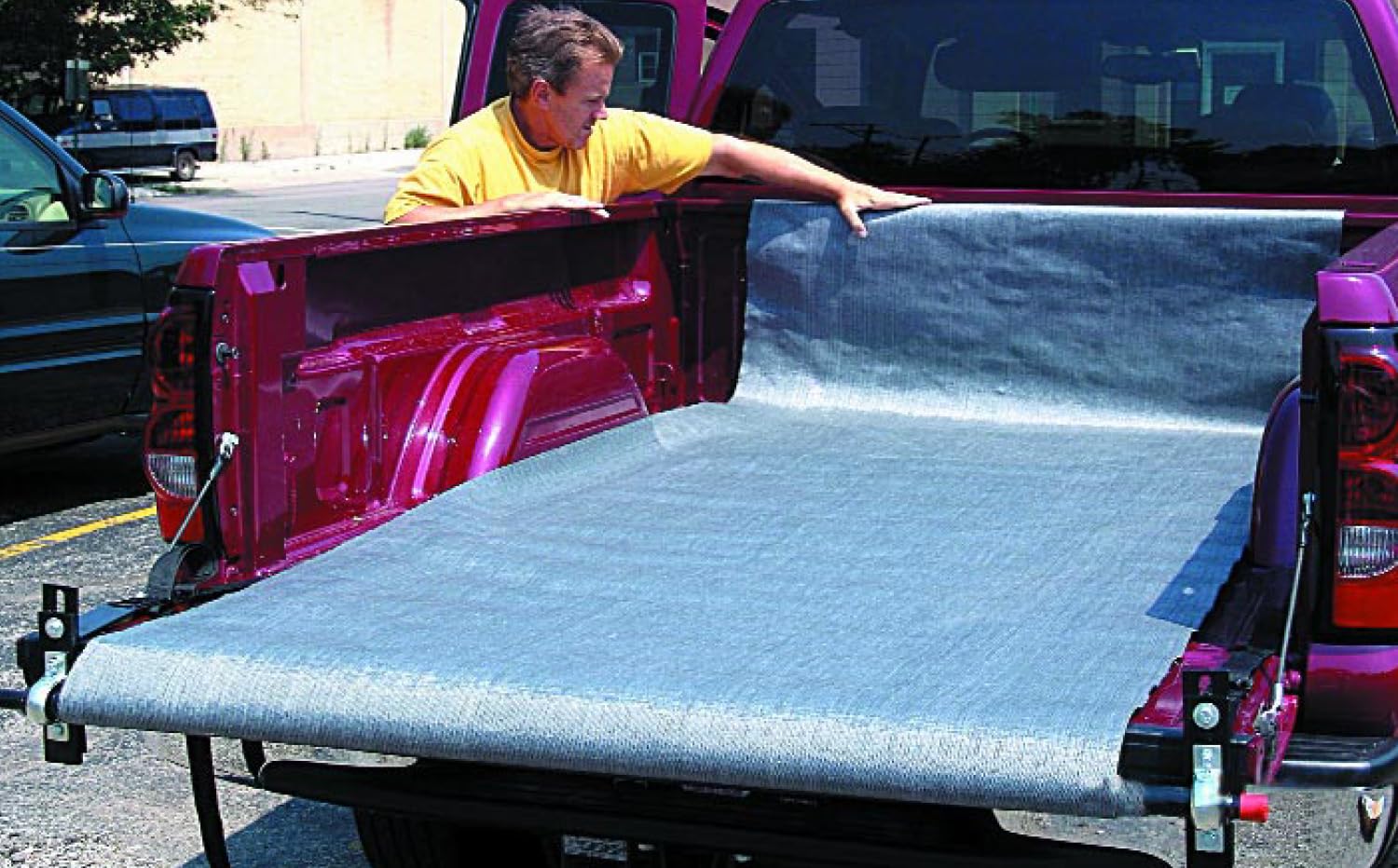 LH3000 Truck Bed Unloader for Full Size Pickup Trucks - Heavy Duty Cargo Unloading Tool for Construction, Landscaping & Farm Use