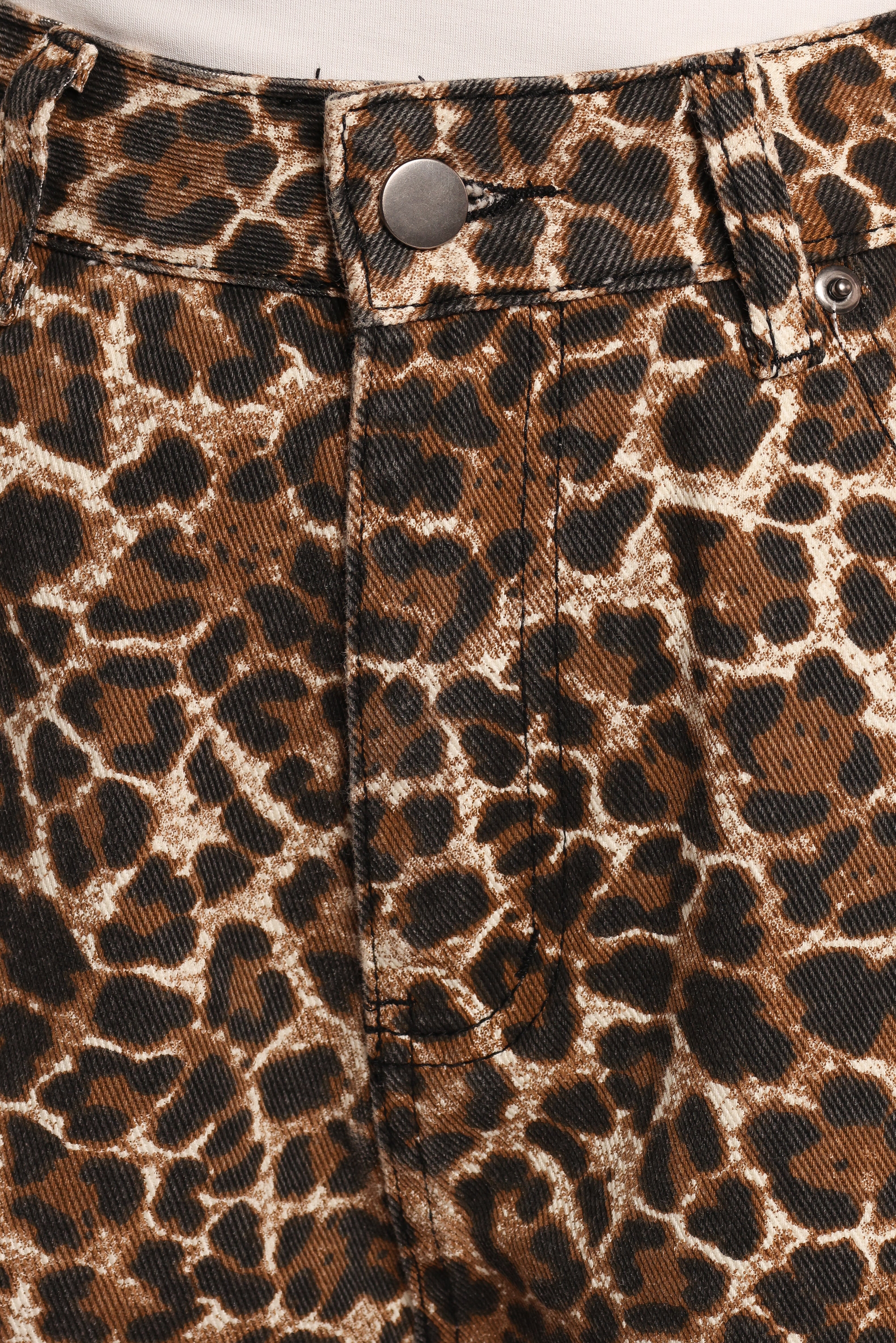 Hemima High Waist Shorts for Women - Stretchy Leopard Print Workout Shorts | Yoga, Running, Gym & Lounge Wear