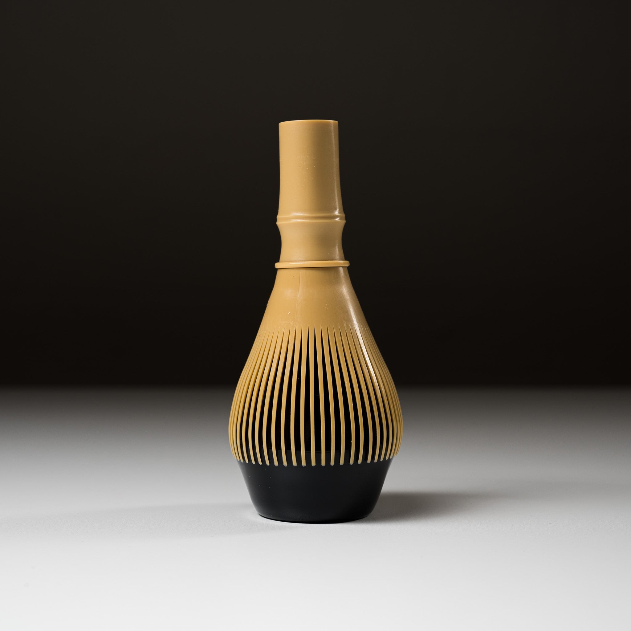 Premium Japanese Resin Matcha Whisk (Ivory) - Authentic Handcrafted Chasen for Traditional Tea Ceremony - Perfect for Matcha, Green Tea Powder & Latte Preparation at Home