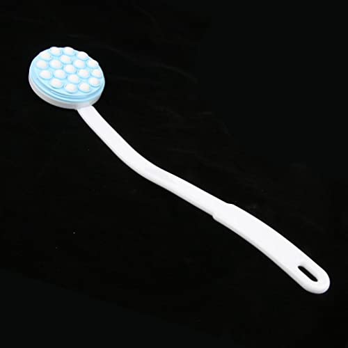 Long Handle Bath Brush with Soft Bristles - Back Scrubber & Massager for Adults & Elderly - Ideal for Shower, Bath, and Spa Relaxation