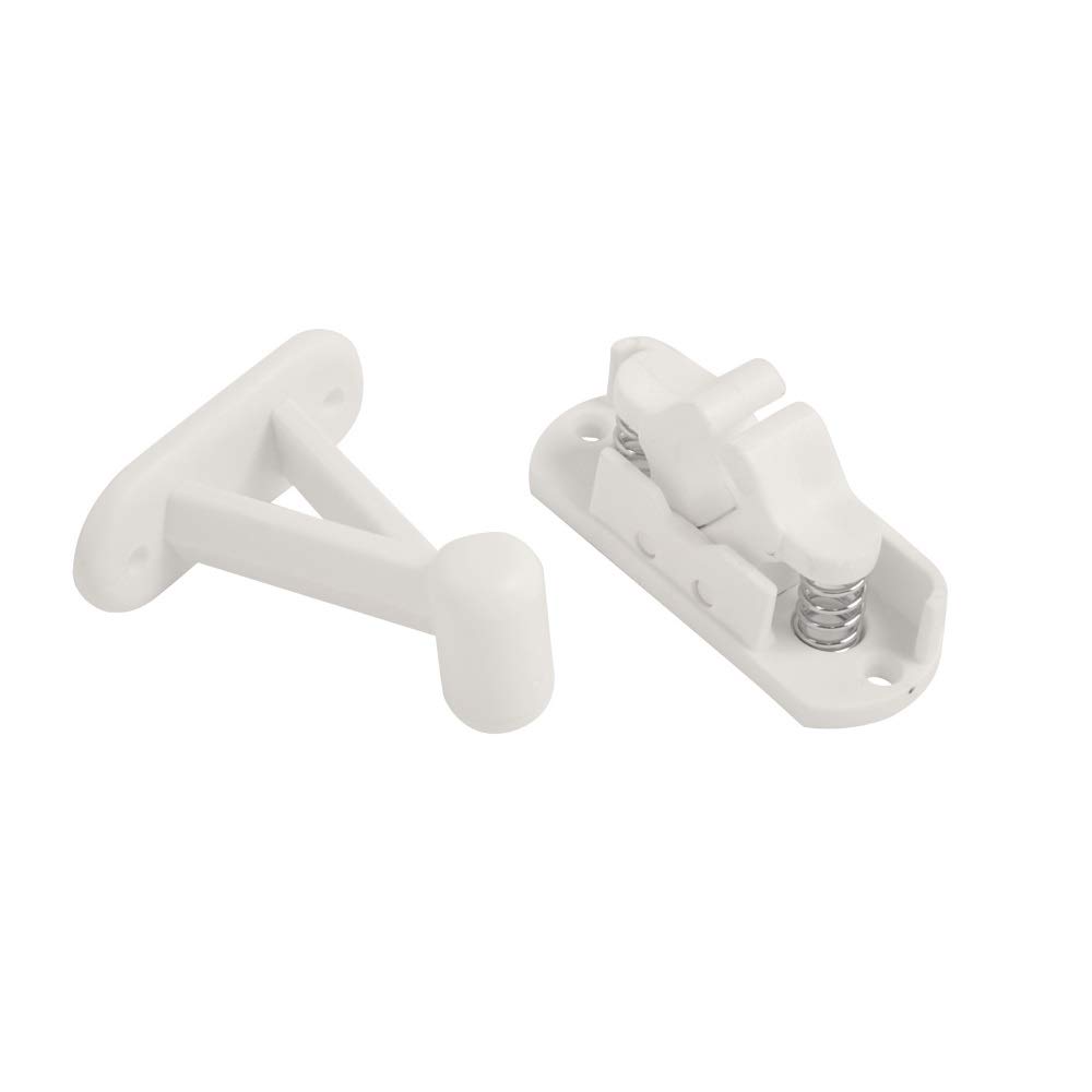 2 Pack 'VIVA' Static Caravan Door Catch Retainer Lock - Heavy Duty Security for RV, Camper & Trailer Doors - Free UK Shipping - Perfect for Travel, Camping & Outdoor Adventures