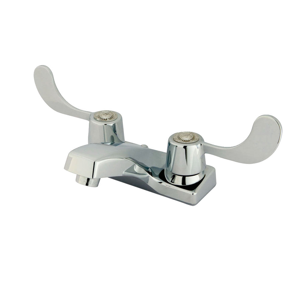 Kingston Brass KB191G 4-Inch Centerset Bathroom Faucet - Modern Water-Saving Design for Vanity Sink, Powder Room & Guest Bath Installation