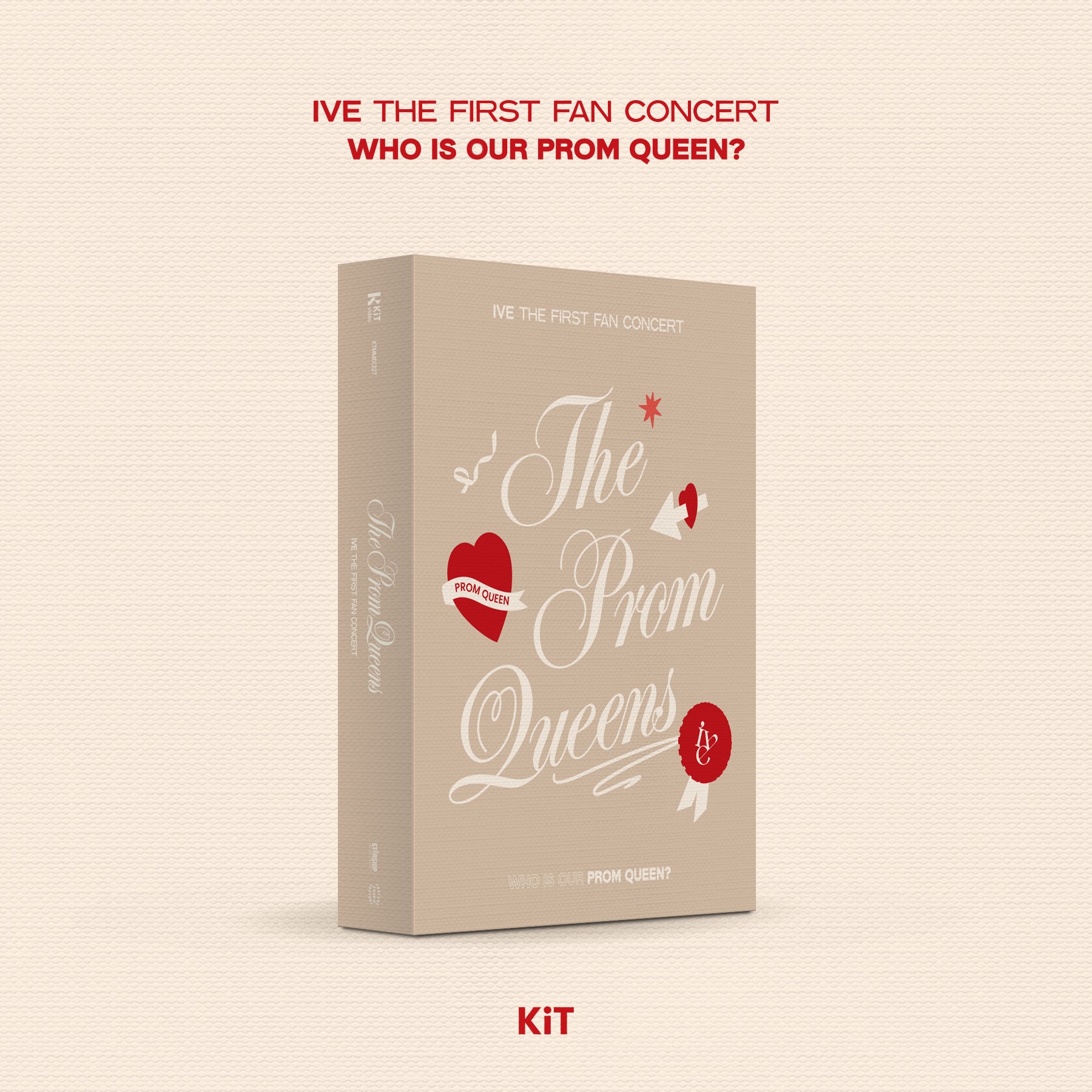 IVE THE FIRST FAN CONCERT 'THE PROM QUEENS' (KIHNO KIT VIDEO) - Exclusive K-Pop Collectible for Fans, Concerts & Special Events