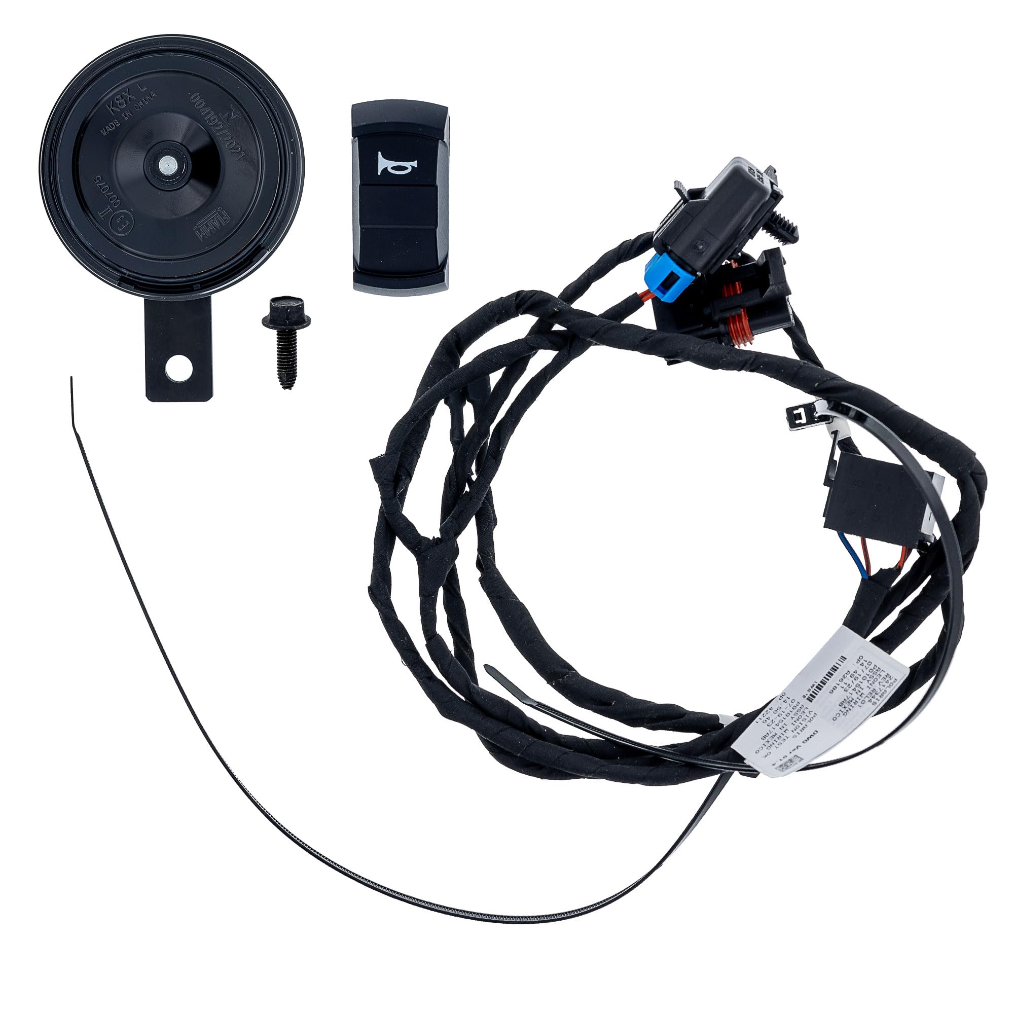 Polaris Horn Kit - High-Performance Motorcycle & ATV Air Horn - Loud & Durable for Off-Road, Trucks & Emergency Vehicles (Great for Safety & Adventure Riding)