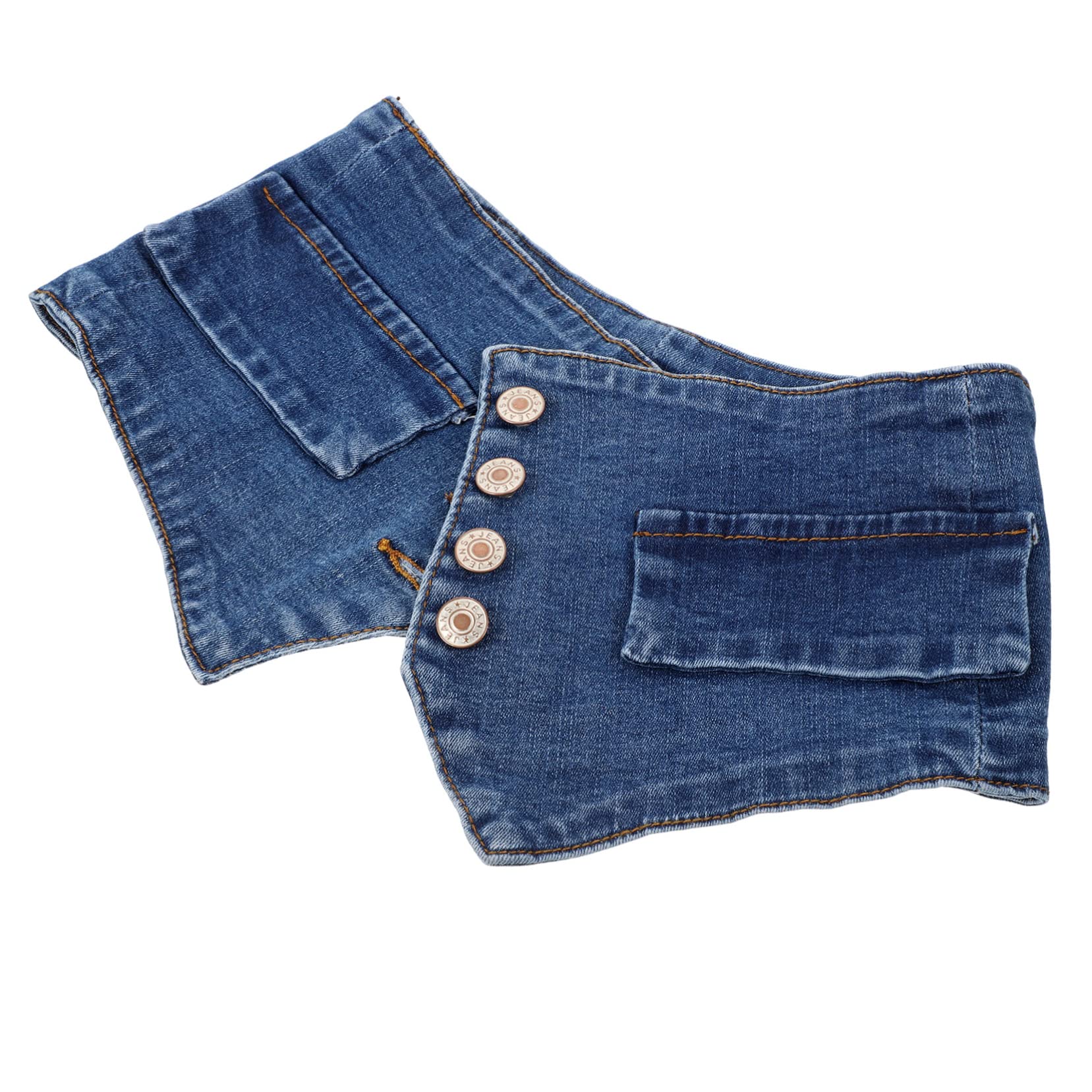Bestoyard Women's Wide Corset Belt - Adjustable Denim Waistband for Dresses, Tops & Shirts | Vintage Style Waist Cincher for Outfits & Layering | Perfect for Casual, Office & Evening Wear
