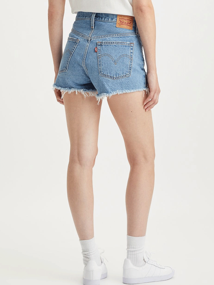 Levi's 501 Original Shorts for Women - Classic Denim Shorts with Button Fly | Perfect for Casual Outfits, Summer Wear & Street Style Fashion