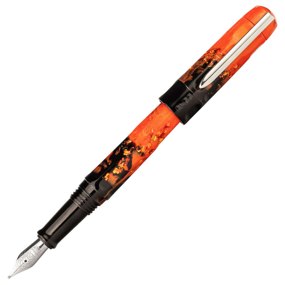 Benu Talisman Fountain Pen - Elegant Foxglove Design, Premium Writing Instrument for Calligraphy & Gifting | Perfect for Journaling, Note-Taking & Special Occasions