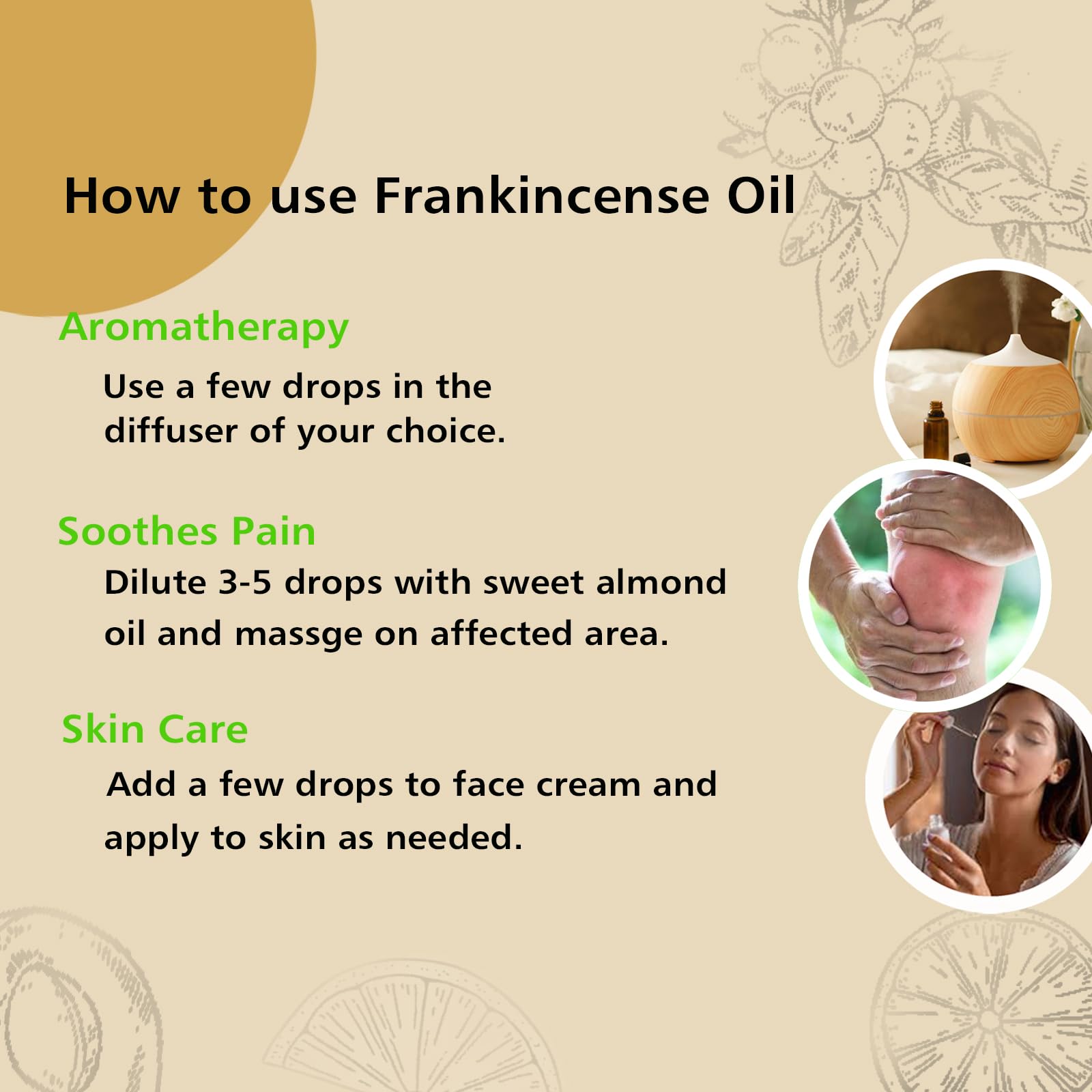 100% Pure Frankincense & Myrrh Essential Oil Set - Undiluted Therapeutic Grade for Skin Care, Hair Growth & Aromatherapy - 1 oz (2 Pack) - Perfect for Diffusers, Massage & DIY Beauty Products