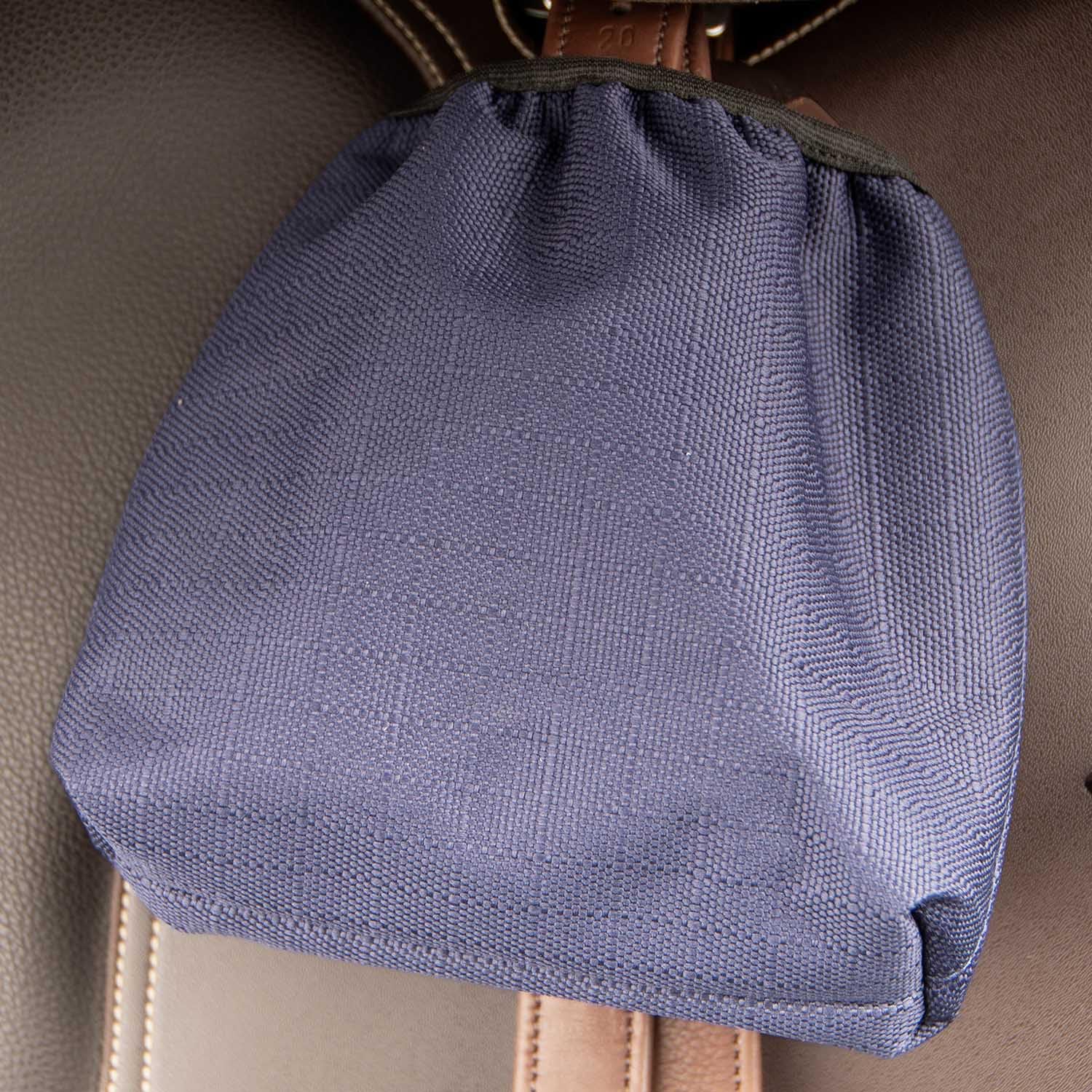 Jeffers Poplar Head English Stirrup Iron Covers - Navy Blue Equestrian Riding Accessories for Horseback Riding & Stable Use