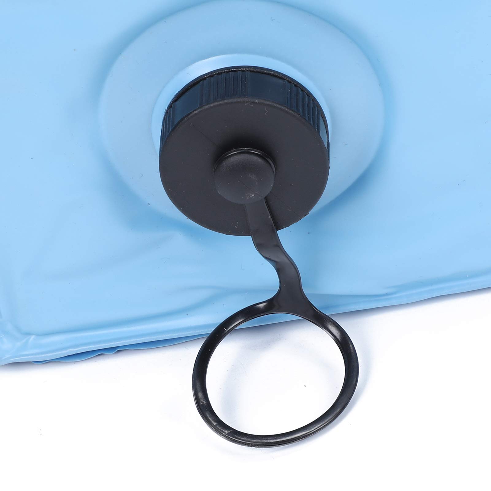 EVTSCAN Foldable Pet Swimming Pool - Portable PVC Dog & Cat Bath Tub, Non-Slip Collapsible Pet Bath Pool for Indoor & Outdoor Use, Leakproof Design (Large, Blue) - Perfect for Backyard, Beach, Travel & Home Bathing