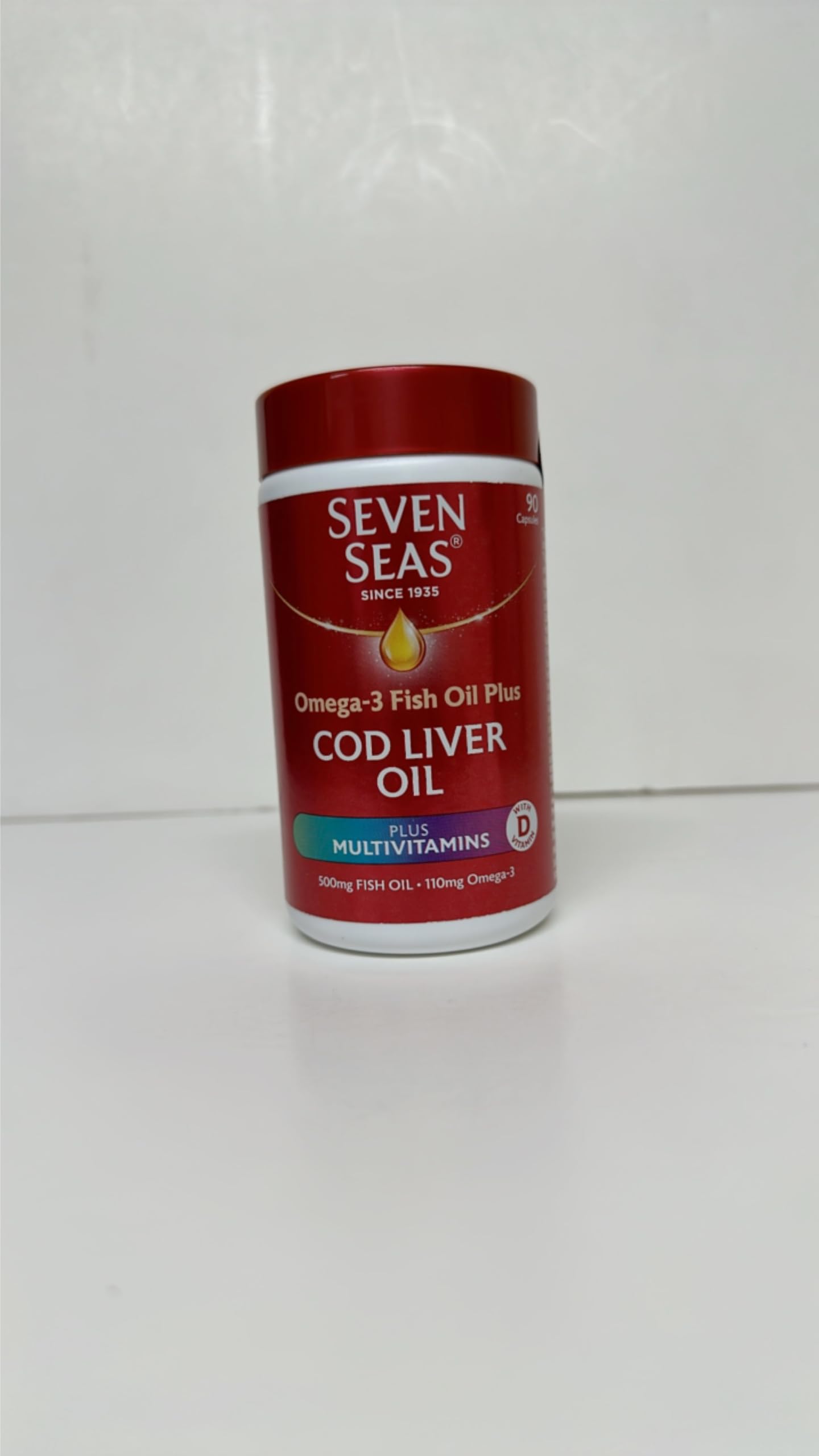Seven Seas Pure CLO & Multivitamin 90s - 4 Pack for Kids & Adults