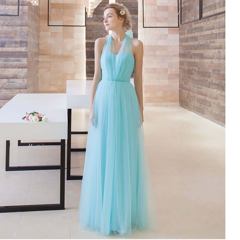 Lemai Women's Sweetheart Neckline Tulle Long Convertible Corset Dress for Prom, Bridesmaid, Formal Events & Special Occasions - Elegant Evening Gown for Weddings, Parties & Dances