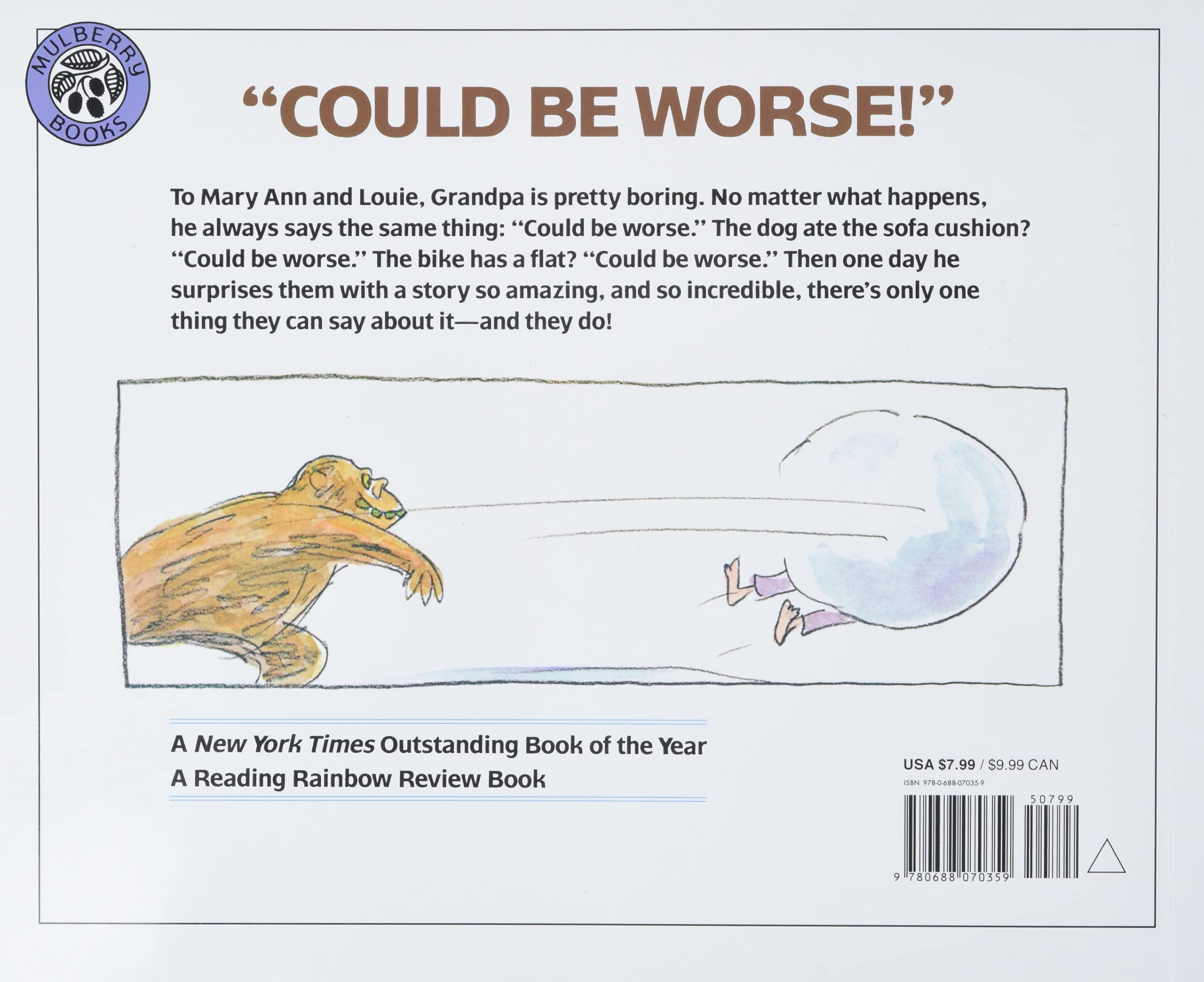 Could Be Worse! - Fun & Engaging Children's Book (Reading Rainbow Series) | Perfect for Bedtime Stories & Early Readers