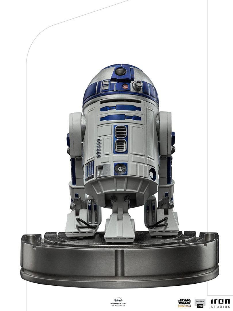 Iron Studios The Mandalorian R2-D2 BDS Art Scale 1/10 Statue - Premium Collectible for Star Wars Fans & Home Display