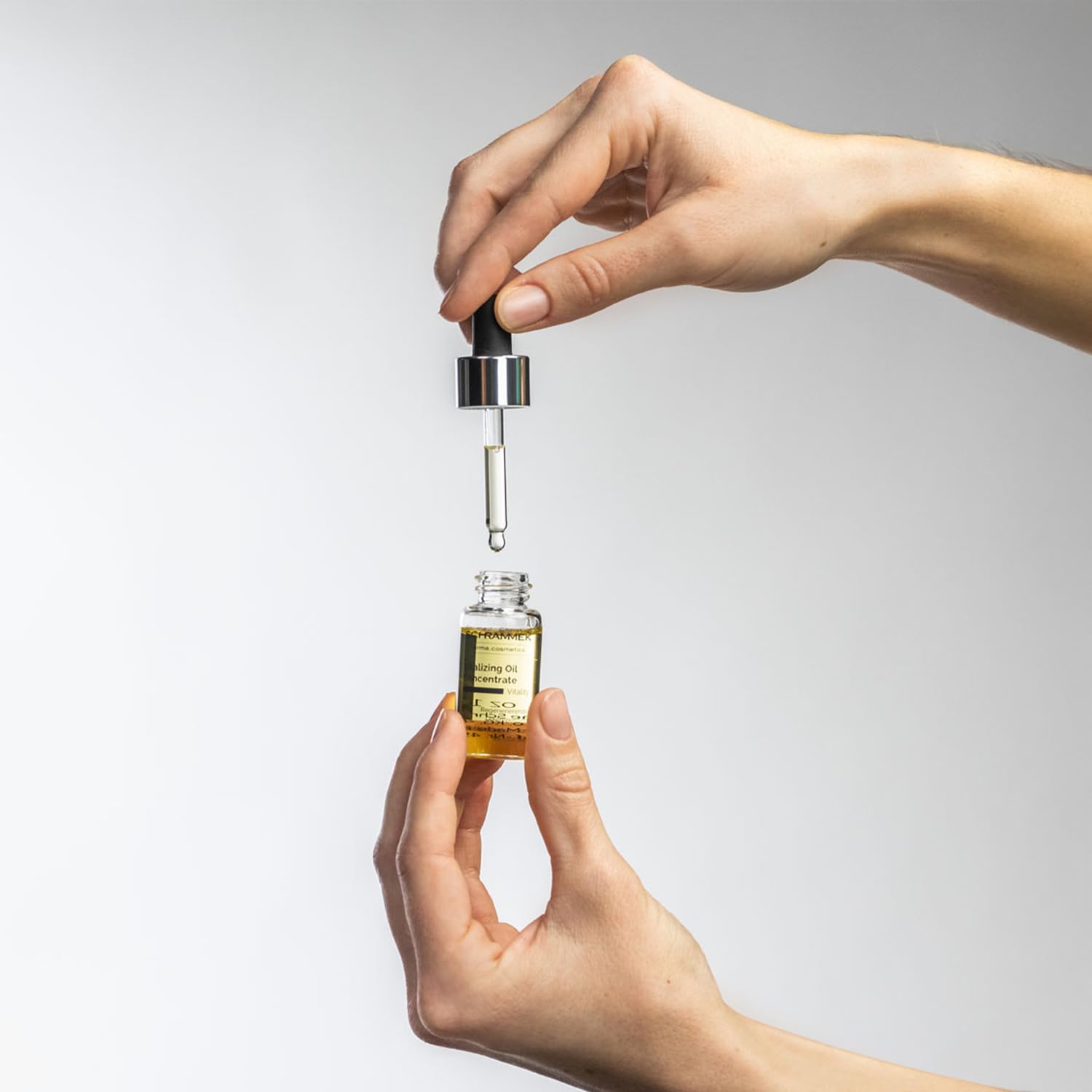 Dr. Schrammek Vitalizing Oil Concentrate - Hydrating & Revitalizing Facial Oil with Argan, Apricot Kernel & Macadamia Oils - Nourishing Skin Care Treatment for Dry, Dull Skin - Perfect for Night Routine & Anti-Aging Regimen