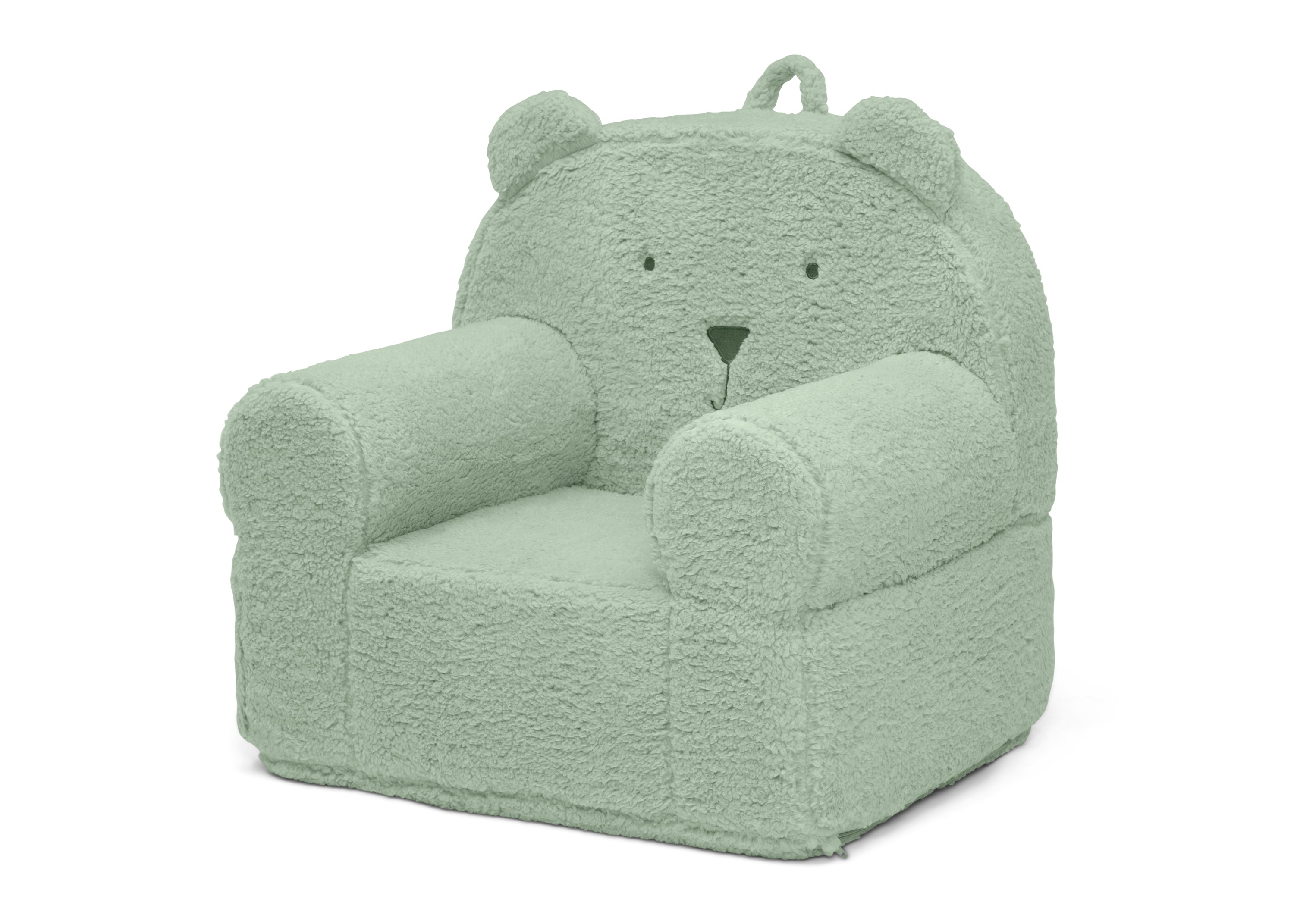 Cozy BabyGap Sherpa Bear Chair - Soft Plush Kids Armchair for Nursery, Bedroom & Playroom - Perfect for Reading, Relaxing & Playtime