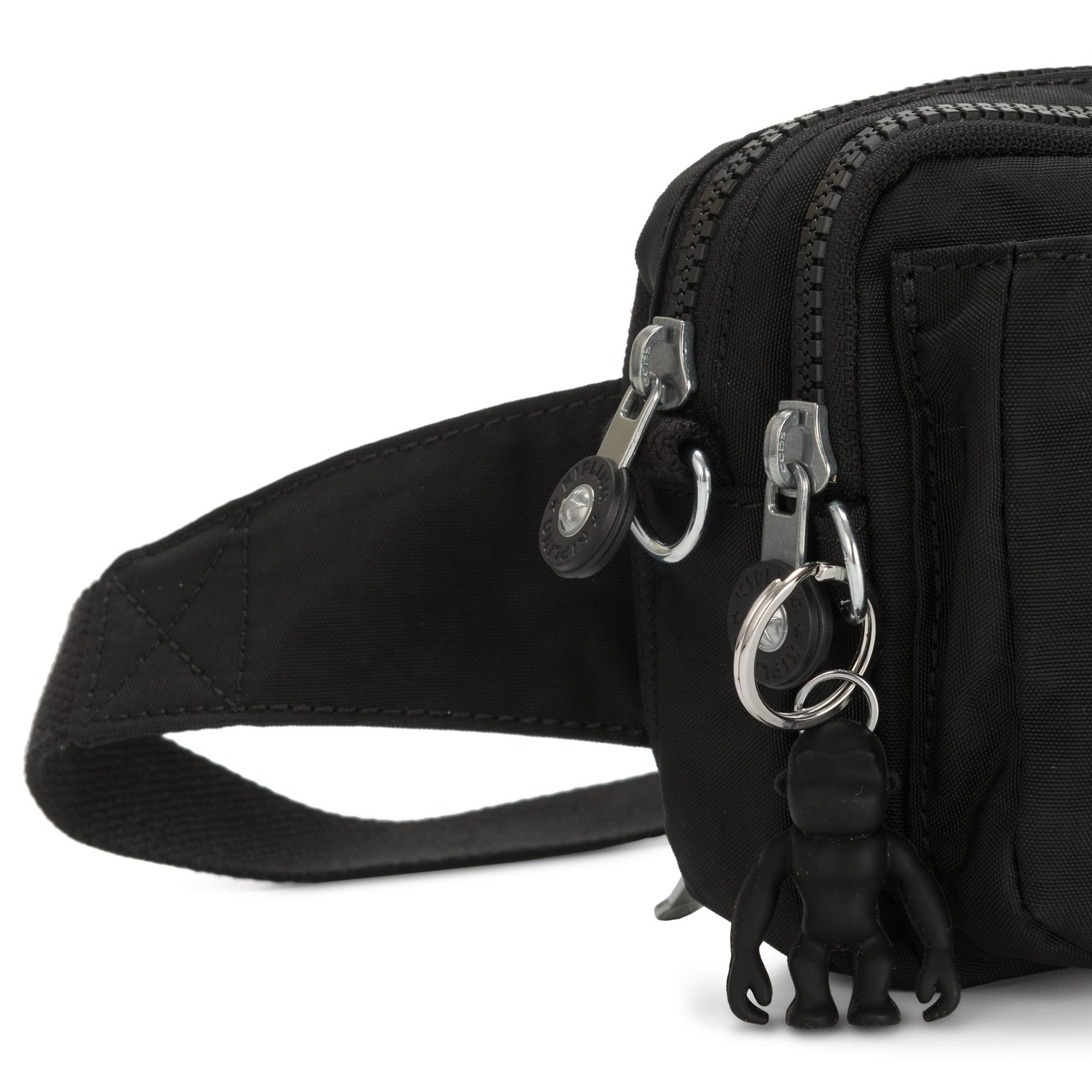 Kipling Abanu Multi Convertible Crossbody Bag - Black Noir | Stylish & Functional Shoulder Bag for Women | Perfect for Travel, Work & Everyday Use