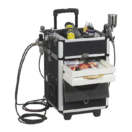 IWATA Maxx Jet Airbrush Compressor - High Performance for Artists & Hobbyists - Perfect for Painting, Crafting & DIY Projects