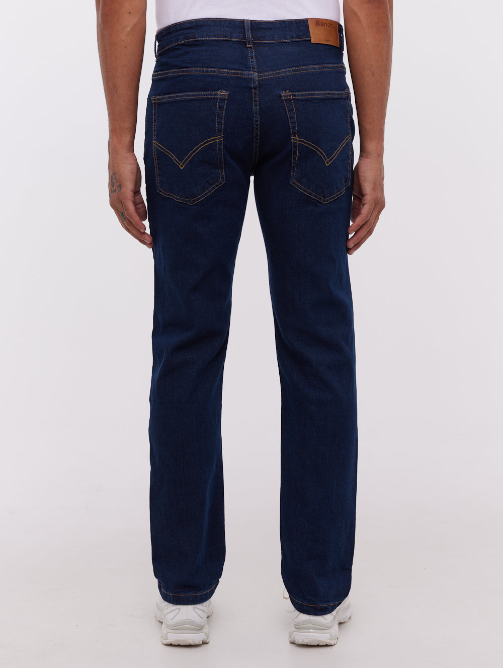 Stuart Straight Leg Jeans for Women - High Waist Slim Fit Denim Pants - Casual & Comfortable Everyday Wear for Office, Travel & Outings