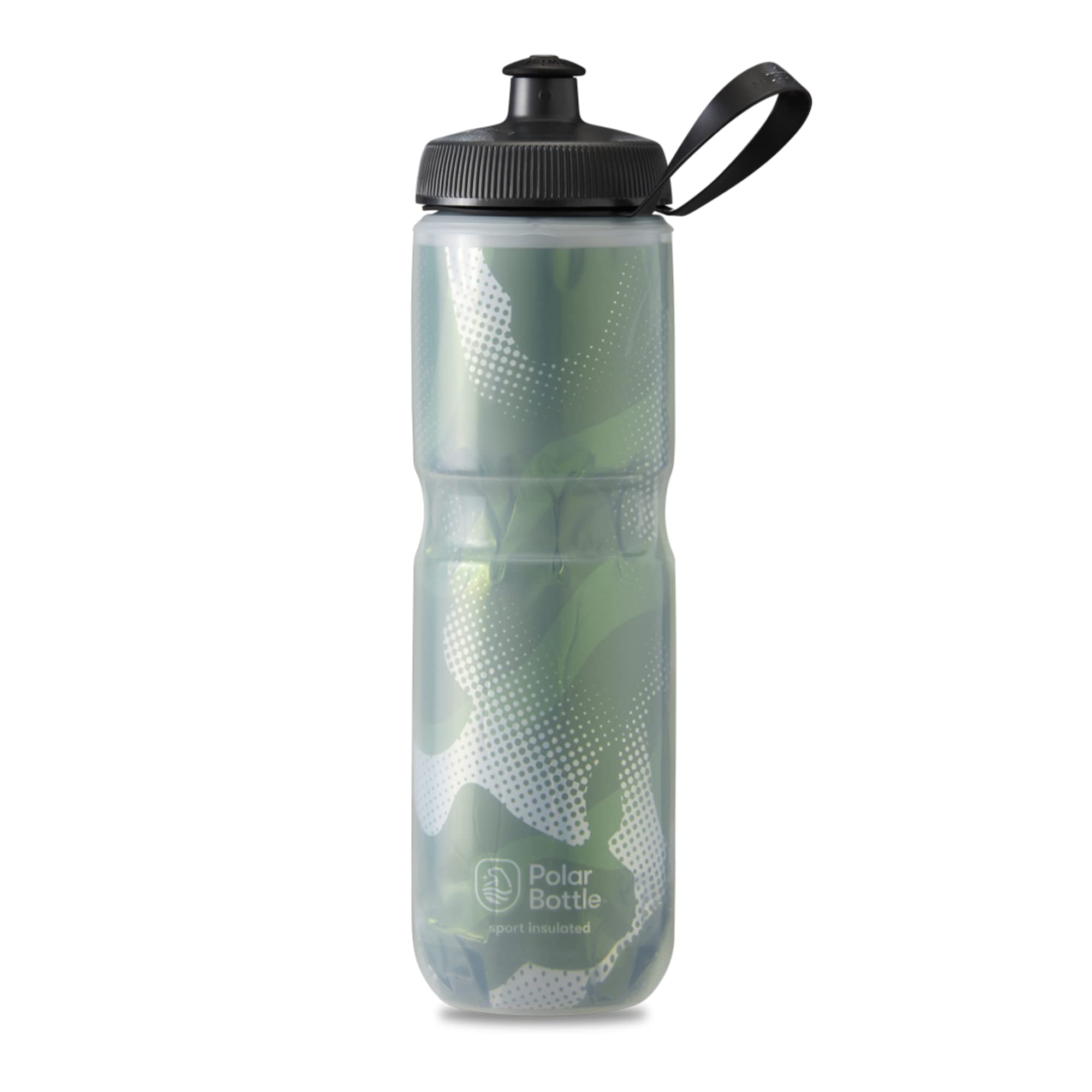 Polar Bottle Sport Insulated Water Bottle by HydraPak (20oz & 24oz) - Leak Proof, BPA Free, Keeps Drinks Cold 2x Longer - Perfect for Hiking, Gym & Outdoor Activities