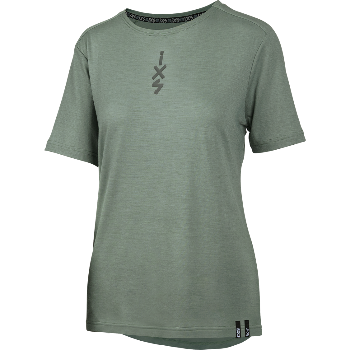 iXS Women's Flow Merino Jersey - Soft Breathable Wool Cycling Shirt for Road & Mountain Biking | Comfortable Outdoor Sports & Commuting Wear