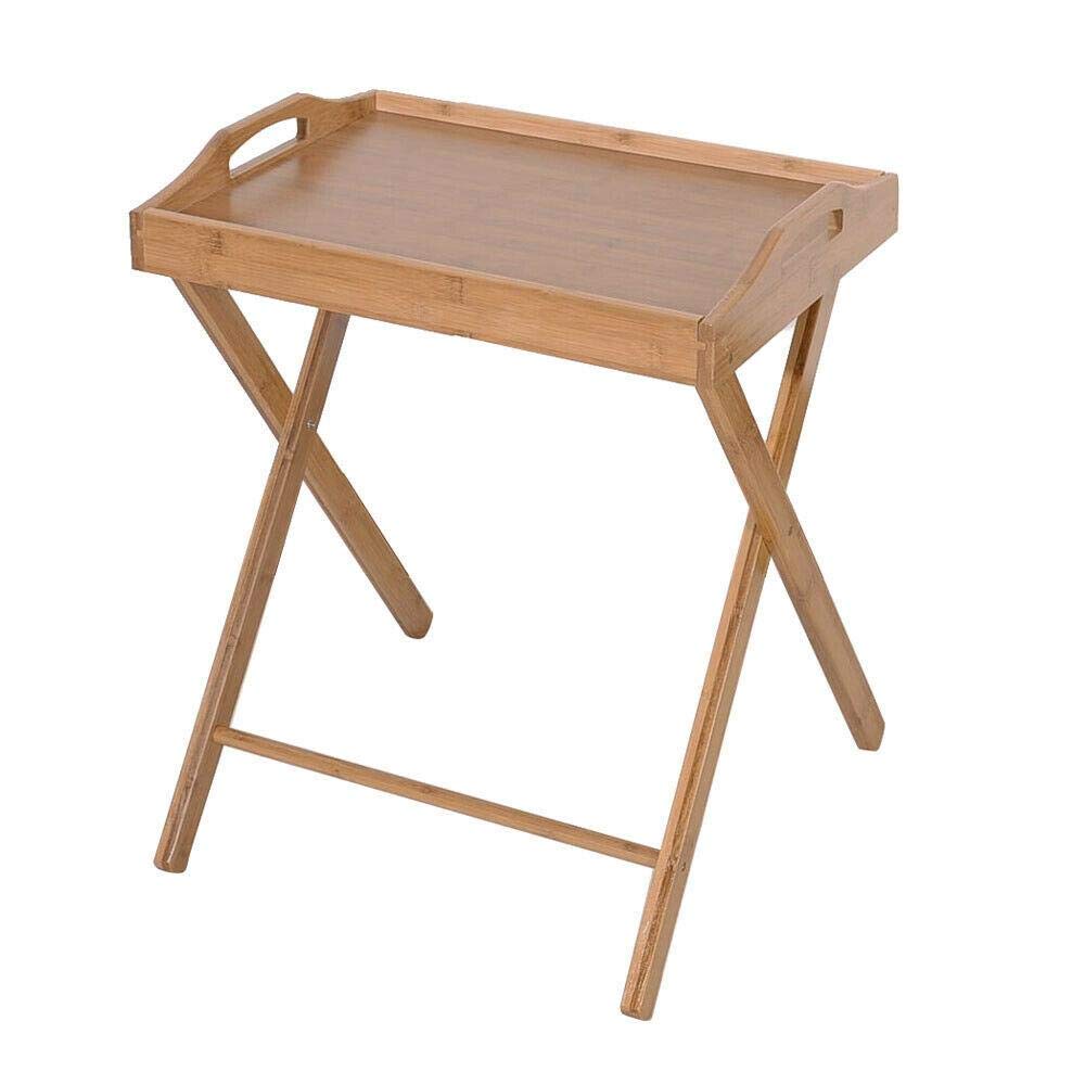 Space-Saving Foldable Dining Table - Wooden Folding Desk for Small Spaces | Portable & Lightweight | Perfect for Apartments, Dorms, Outdoor Picnics & Home Office Use