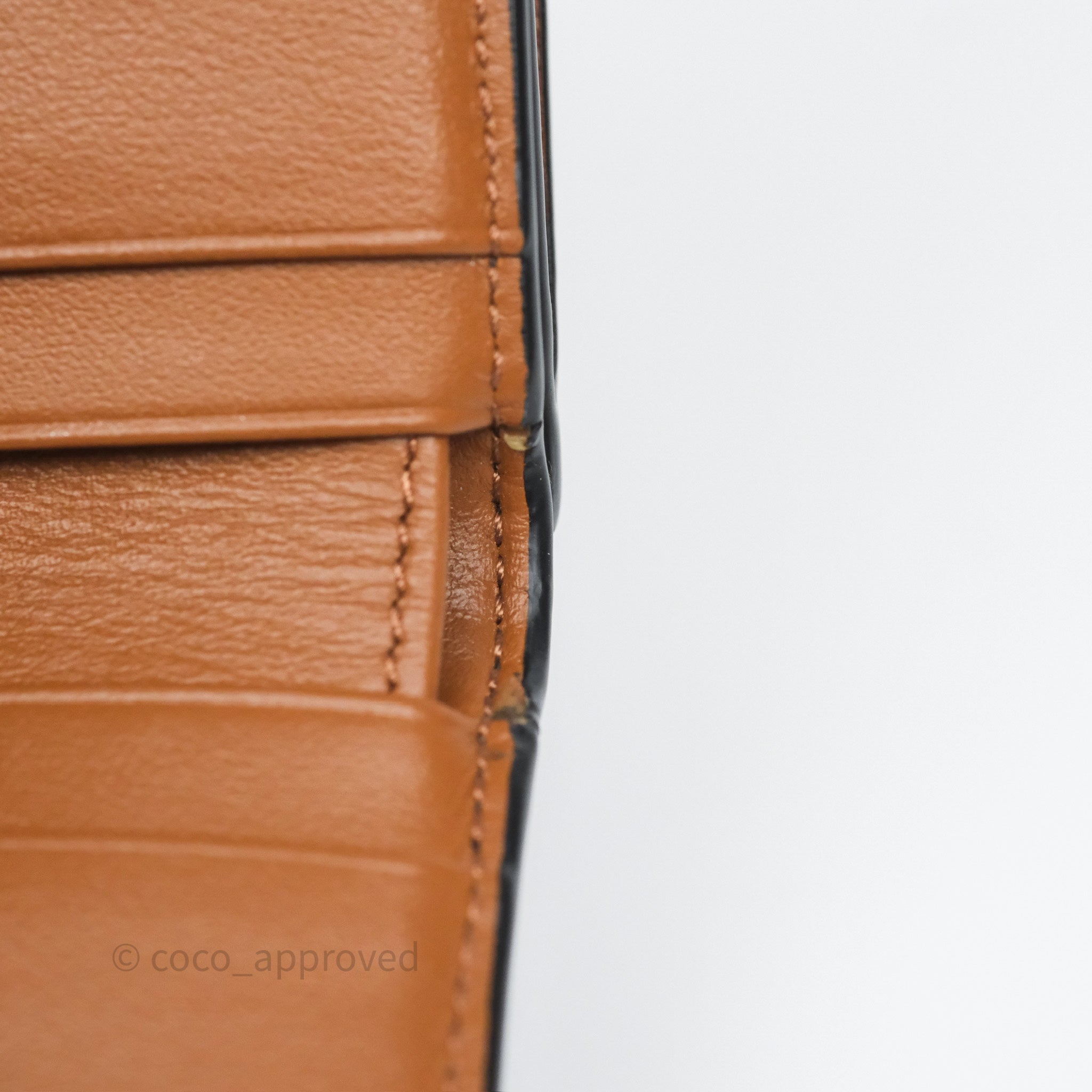 Celine Compact Wallet with Coin Pocket - Triomphe Canvas in Tan - Perfect for Everyday Use & Travel Accessories