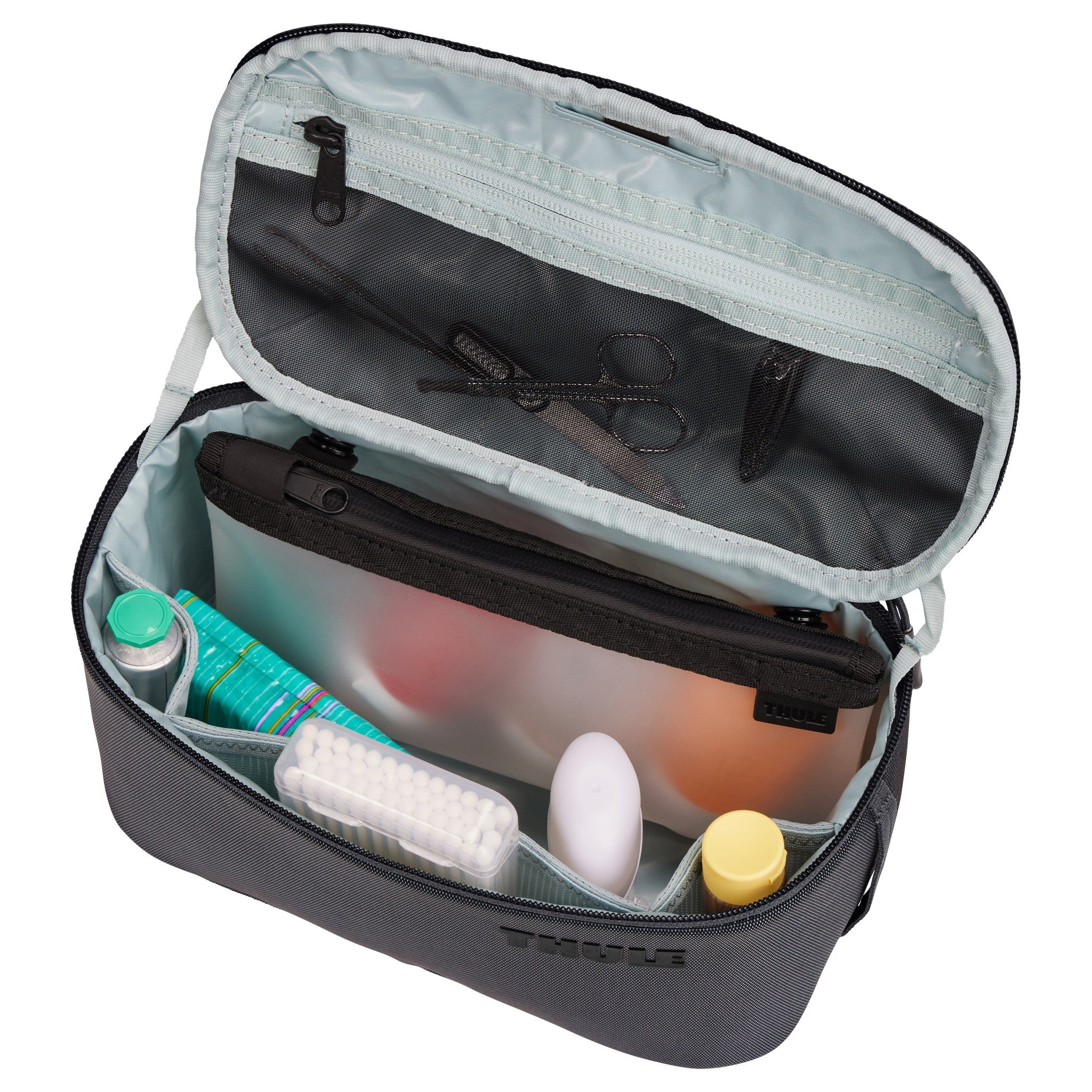 Thule Subterra 2 Travel Toiletry Bag - Water-Resistant Hanging Organizer for Men & Women - Perfect for Camping, Gym, Business Trips & Air Travel