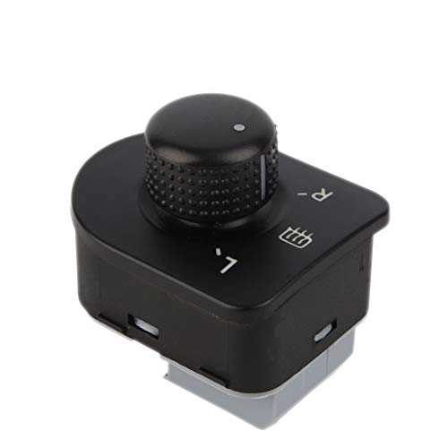 Original Rearview Mirror Switch 1J1959565E - Durable ABS Auto Mirror Heating Switch for Cars & Vehicles | Perfect for Winter Defrosting & Enhanced Visibility