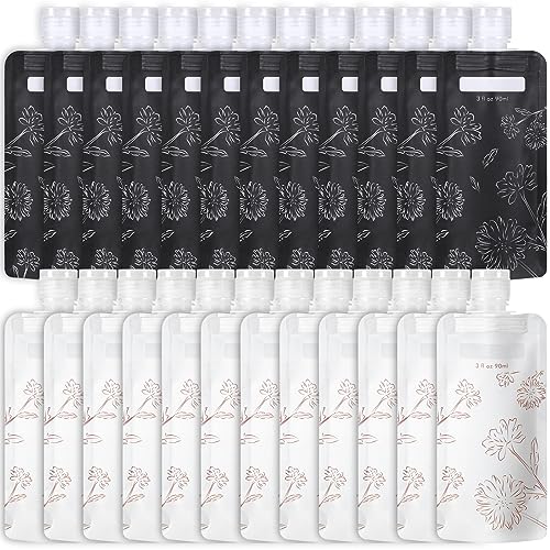 24pcs, Chamomile Black/Chamomile Beige