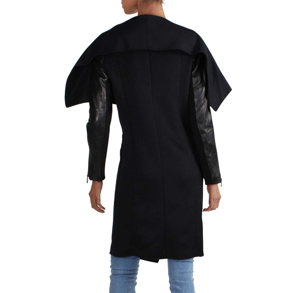BCBGMAXAZRIA Women's Long Draped Coat - Elegant Trench Coat for Fall & Winter | Office Wear, Evening Outfits & Special Occasions