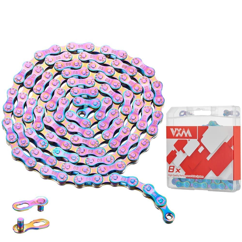 Rainbow Bike Chain 6/7/8 Speed - 1/2