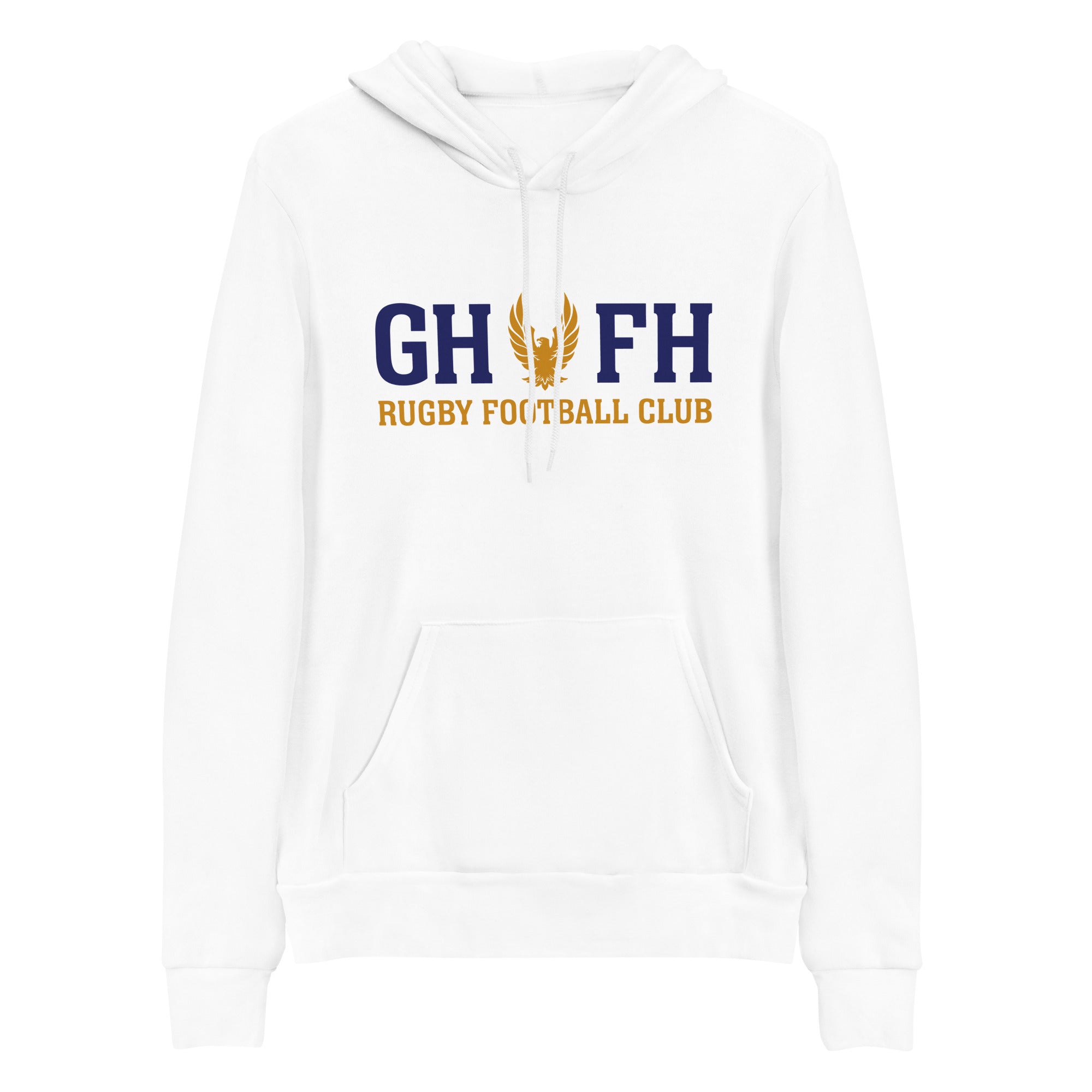 GHFH Rugby Social Hoodie - Men's & Women's Casual Pullover Sweatshirt | Comfortable & Stylish for Sports, Outdoors & Everyday Wear