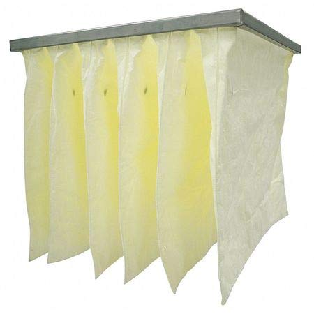 20x24x15 Inch Synthetic Pocket Air Filter - High Efficiency Dust & Pollen Removal for HVAC Systems, Home & Office Use