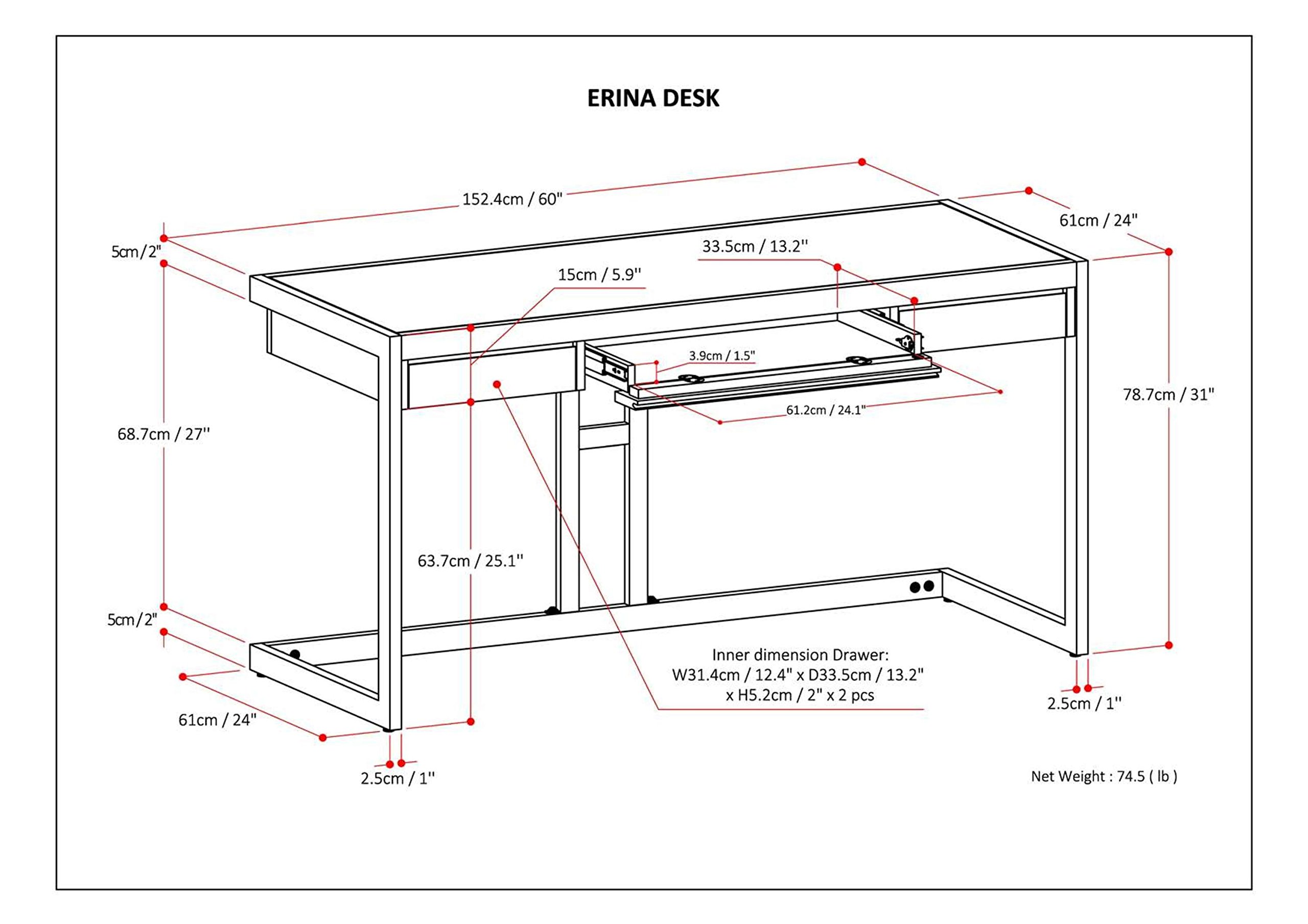 SIMPLIHOME Erina 60
