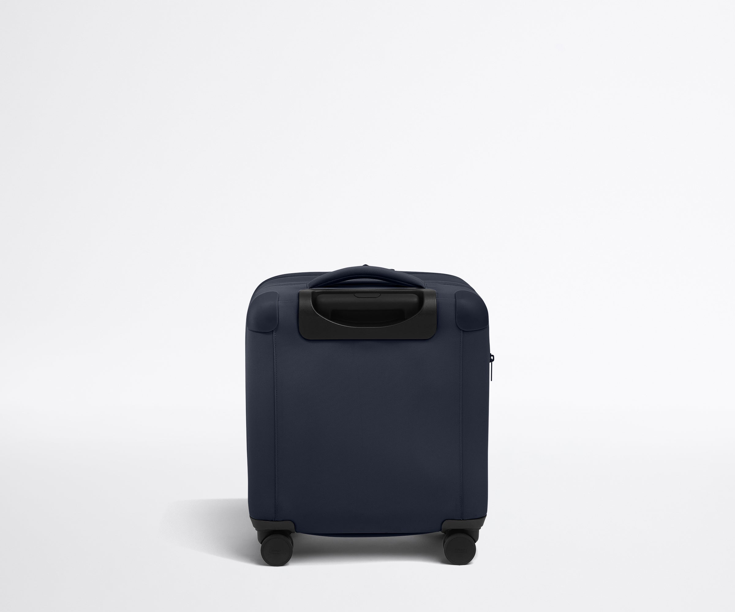 Softside Compact Carry On Luggage in Navy Blue - Lightweight & Durable Suitcase for Air Travel & Weekend Getaways