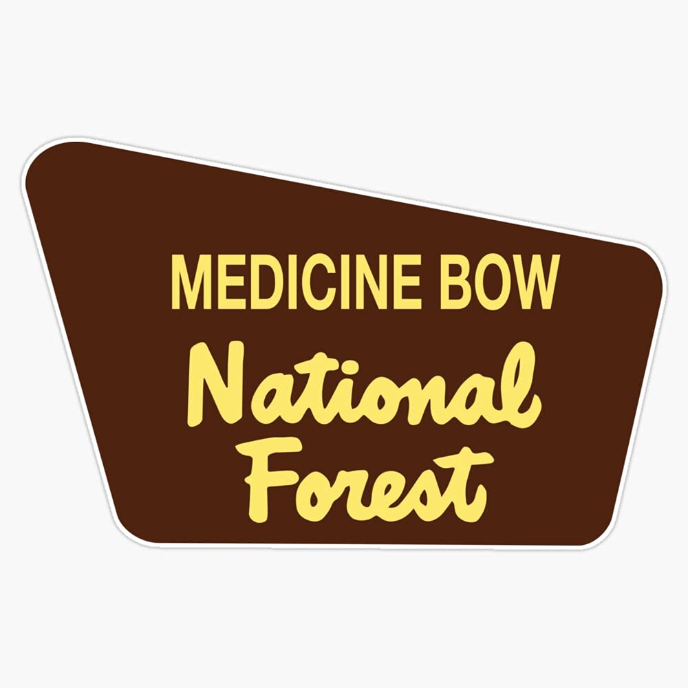 Medicine Bow National Forest Vinyl Decal - 5