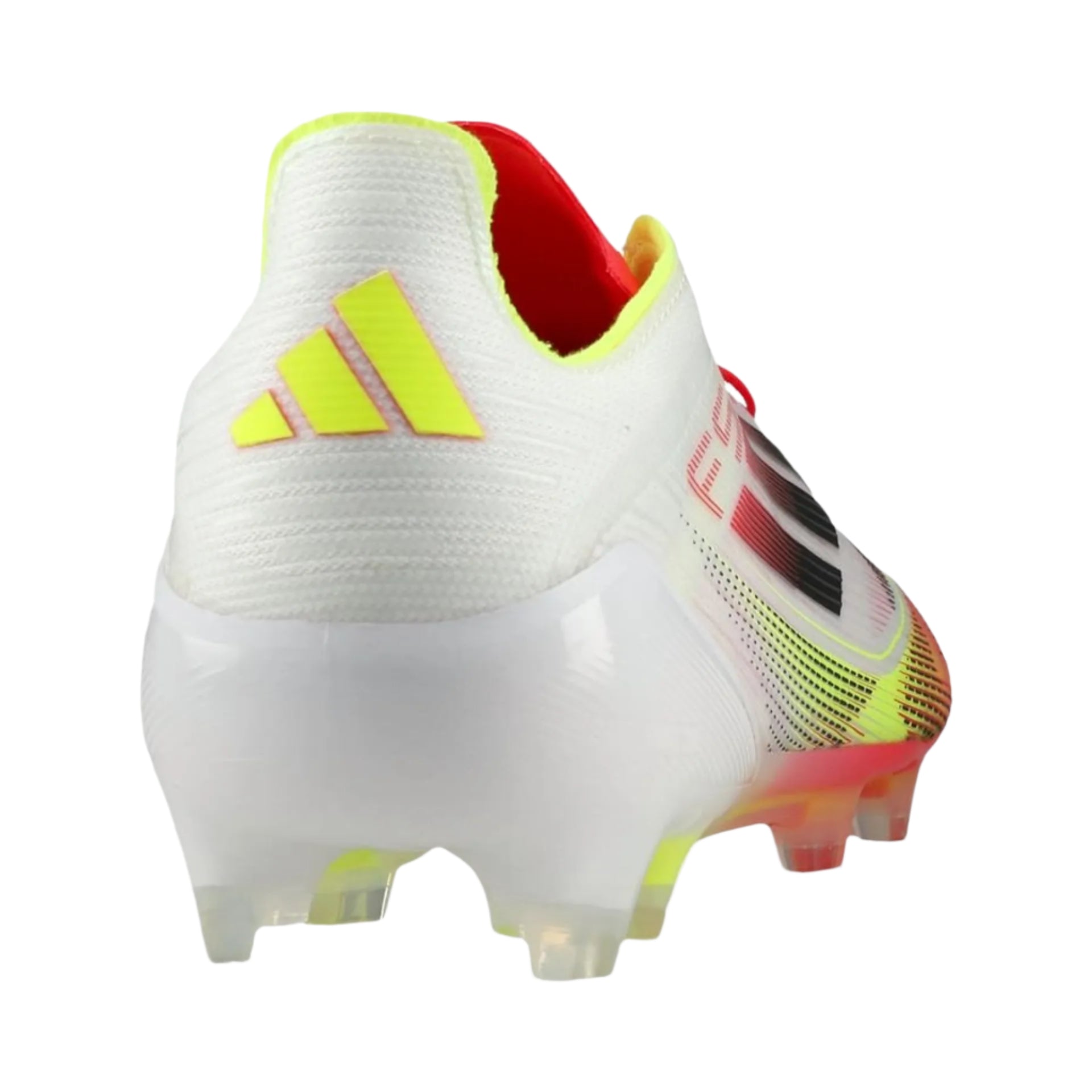 adidas F50 Elite FG Soccer Cleats for Men - White/Black/Solar Yellow - Lightweight Football Shoes for Firm Ground - Perfect for Matches & Training Sessions
