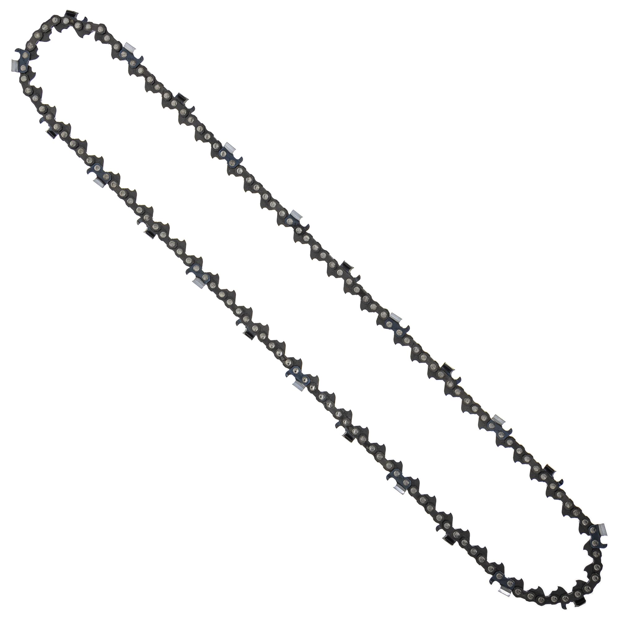 8TEN 20-Inch Full Chisel Skip Tooth Chainsaw Chain - .050 Gauge 3/8 Pitch 70DL - Compatible with Echo CS-590, Poulan PP5020AV, Jonsered 2063 (6-Pack) - Ideal for Professional Logging, Tree Trimming & Firewood Cutting