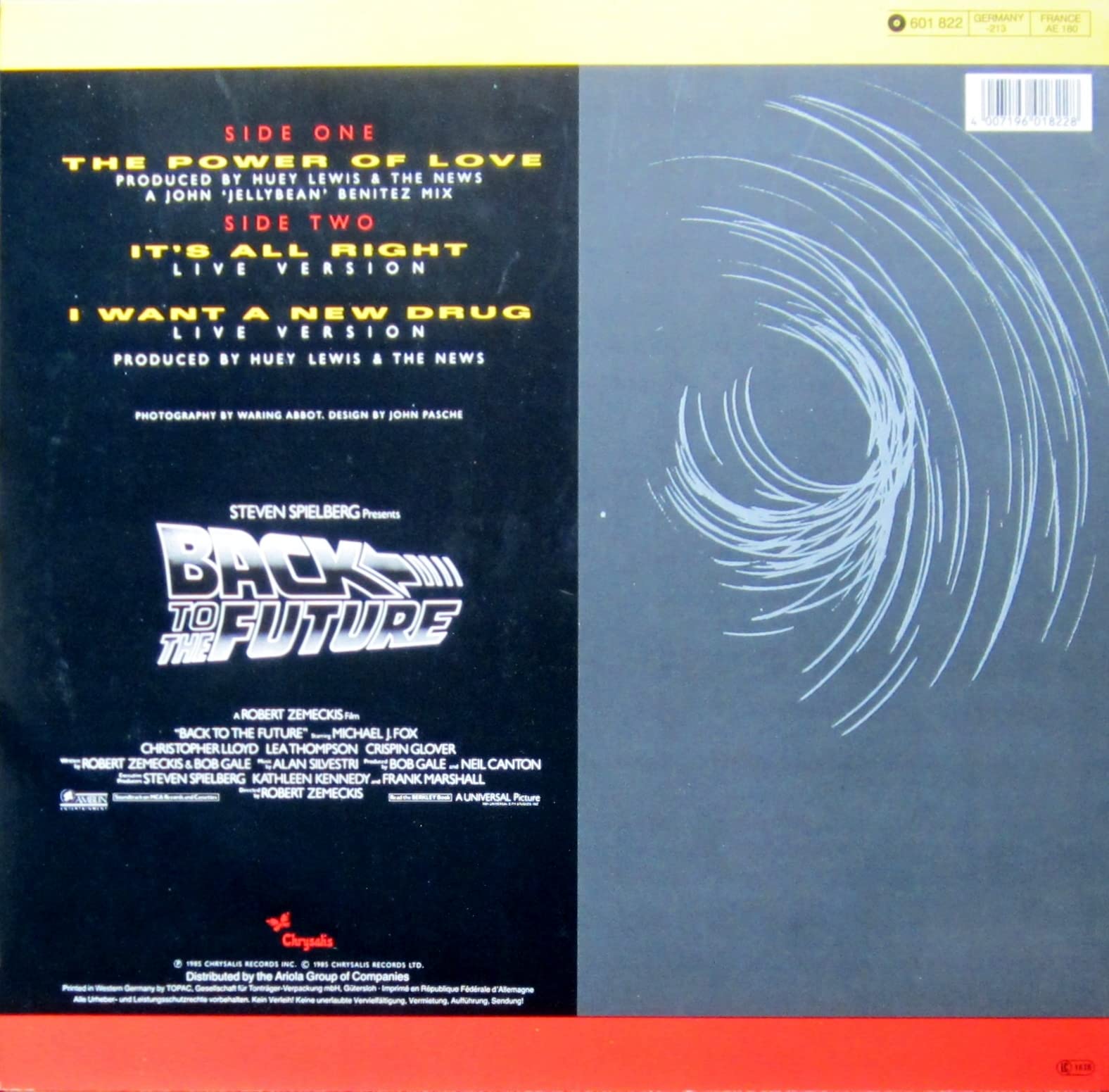 Power of Love (1985) 7-Inch Vinyl Single - Classic 80s Love Song for Collectors & Romantic Evenings