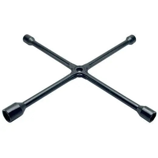Ken Tool 4-Way Truck Wrenches with Center Hole - Heavy Duty Lug Nut Wrench for Semi Trucks & Trailers - Perfect for Roadside Repairs & Tire Changes