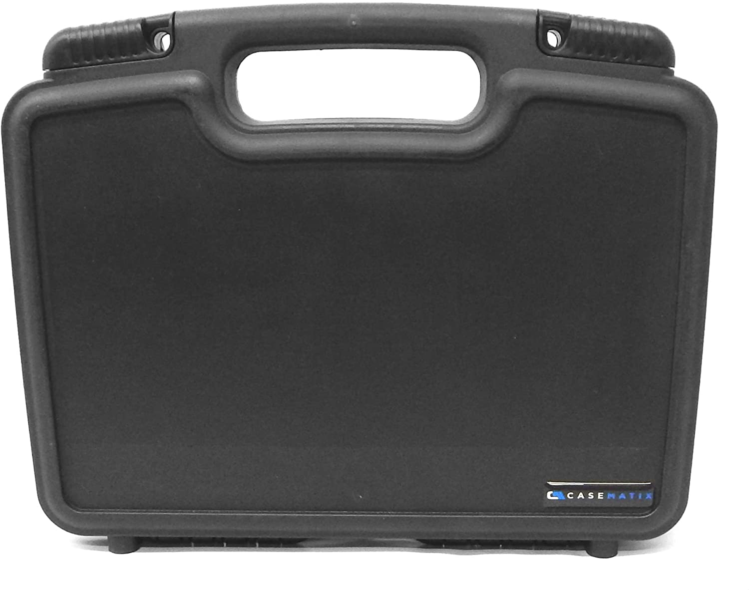 CASEMATIX 12 Customizable Foam Case for Laptops, Cameras & Electronics - Shockproof Hard Carrying Case with Impact Absorbing Pre-Cut Foam Interior - Perfect for Travel, Storage & Equipment Protection